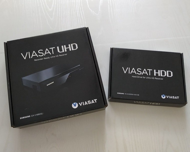 VIASAT BOX. SAMSUNG 680, INSPELNINGSBAR ULTRA H.. (417081537) ᐈ Köp på