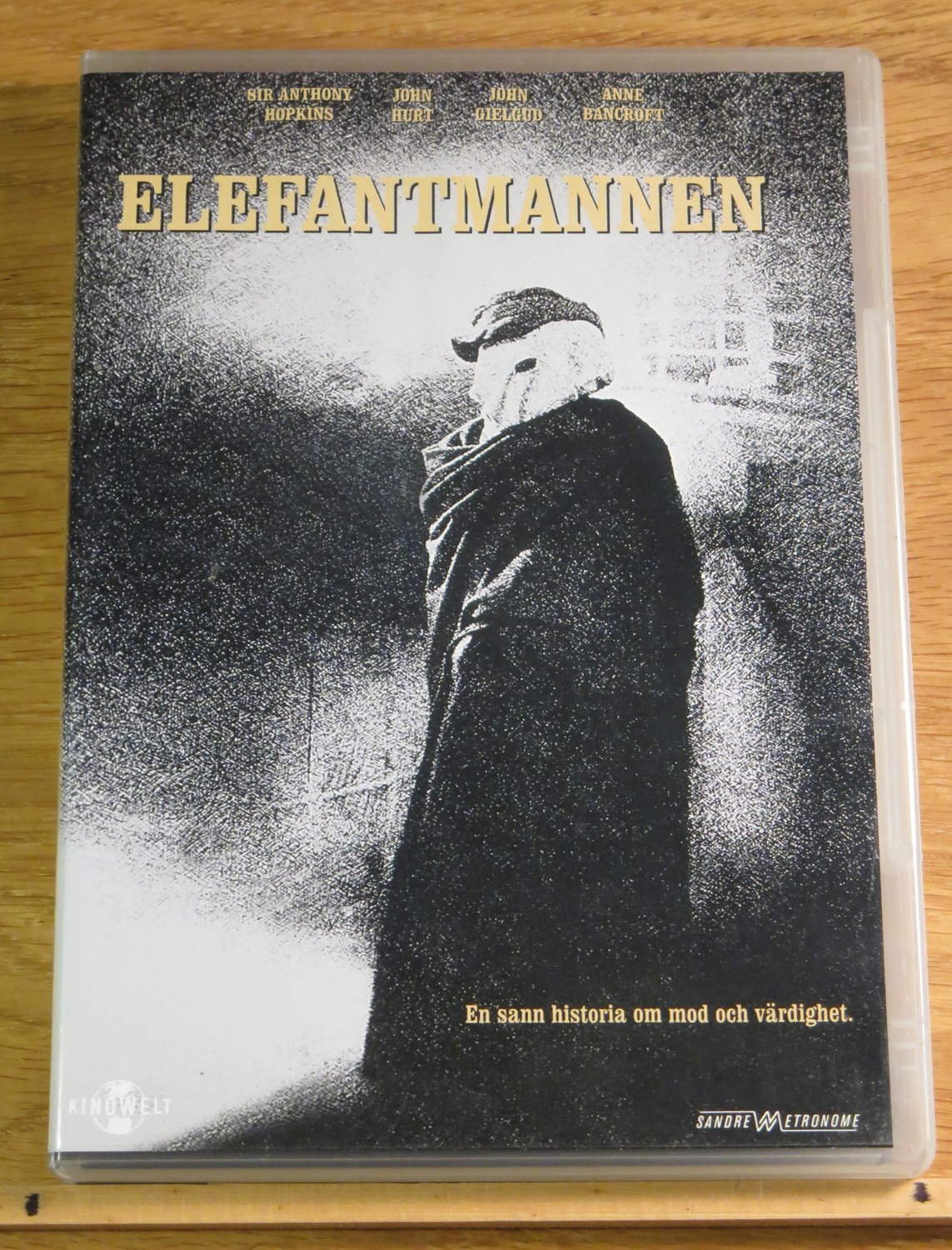 Elefantmannen Anthony Hopkins David Lynch Nyski ...