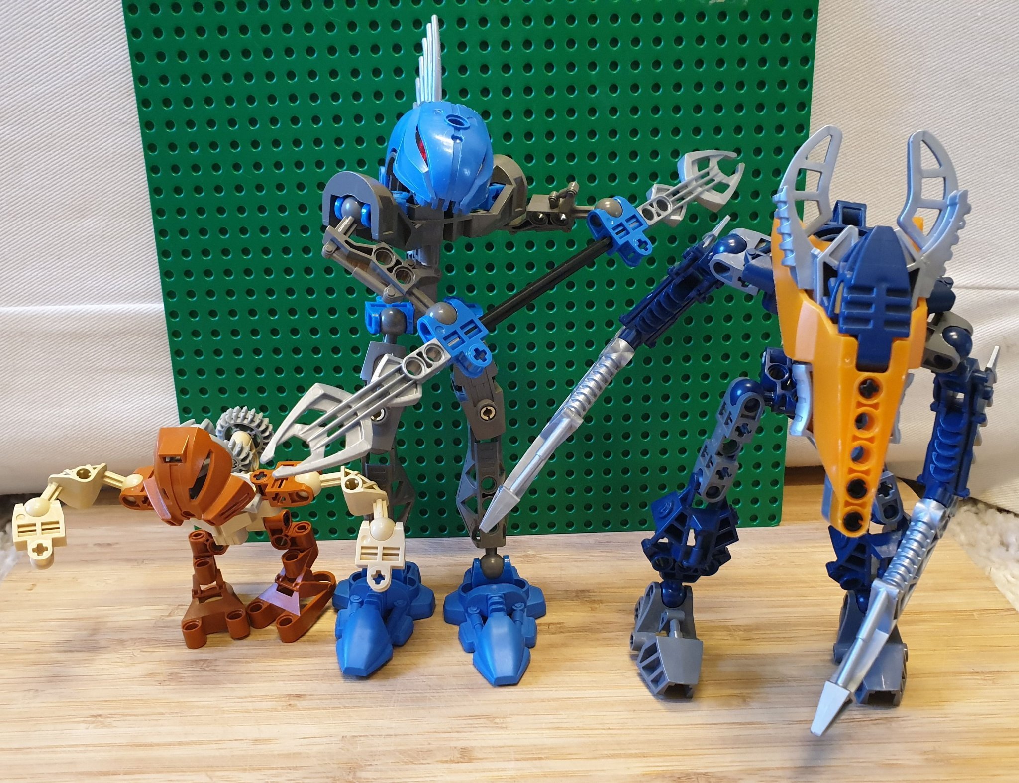 Lego Bionicle 3 st, två stora. Utan beskrivningar (394693675) ᐈ Köp på