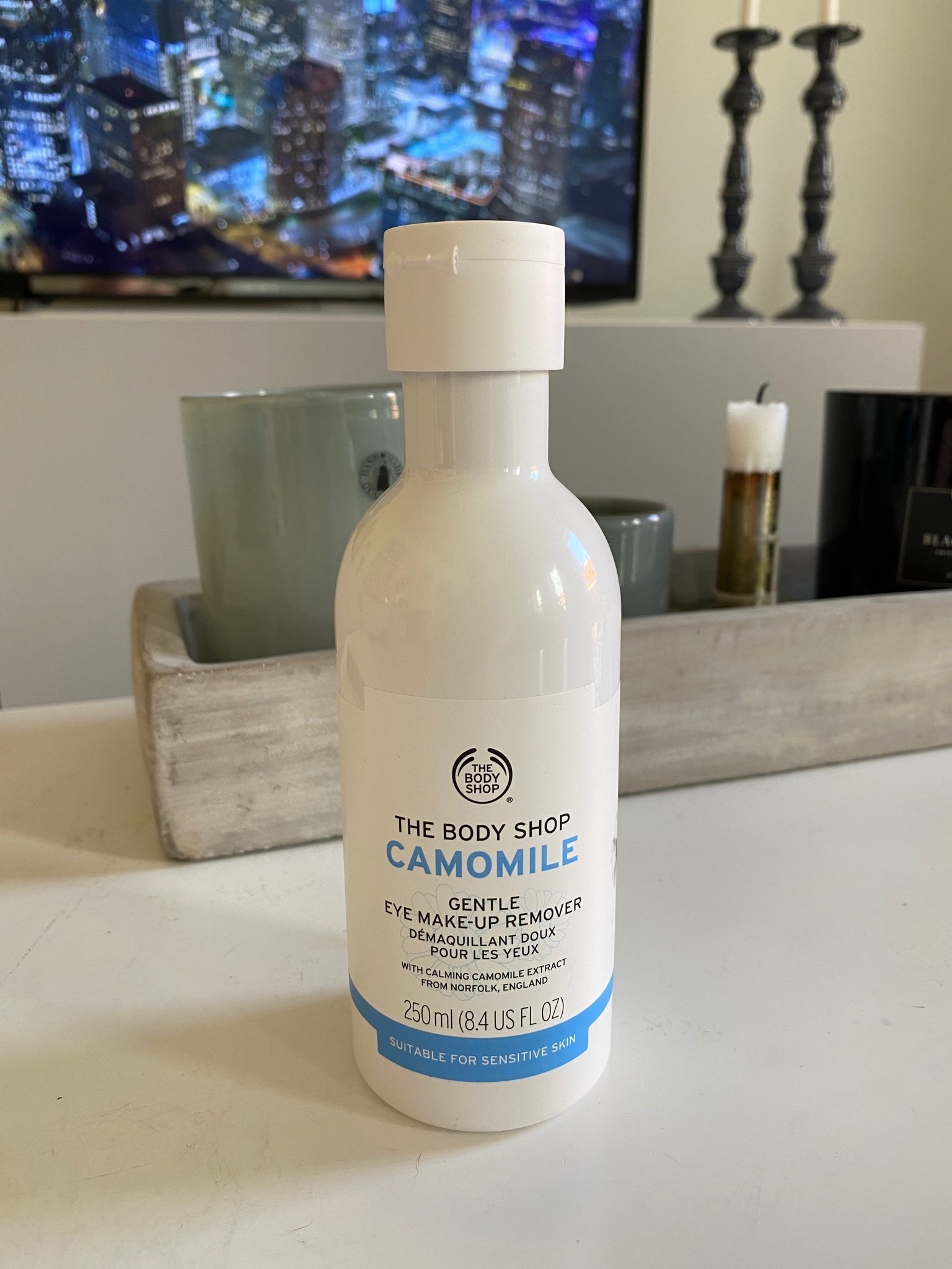 The body shop eye makeup remover (407105764) ᐈ Köp på Tradera