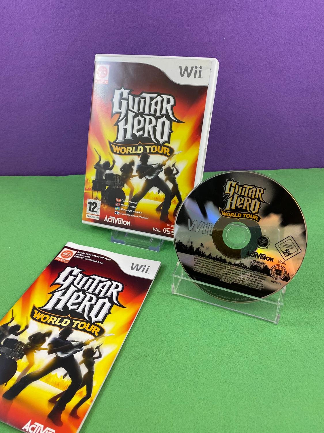 Nintendo Wii Guitar Hero World Tour Svenskt P.. (408039006) ᐈ Köp på