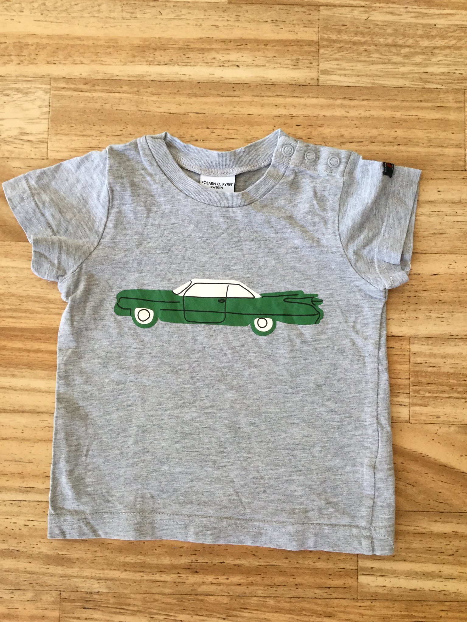 Polarn och Pyret T-shirt med bil, 74 (403564407) ᐈ Köp på ...