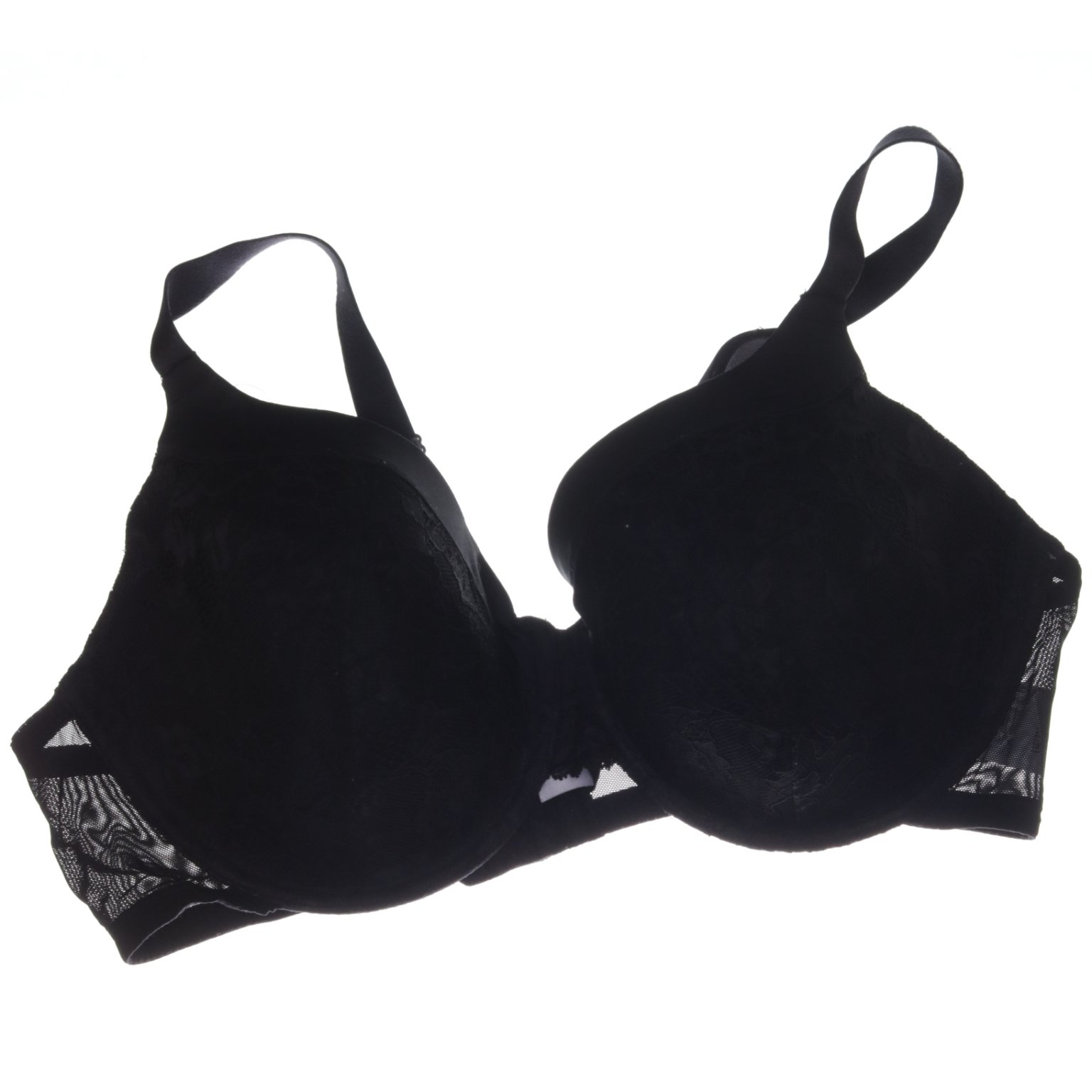 Lindex, BH, Strl: 90C, Diva, Svart, Polya.. (419781214) ᐈ Sellpy på Tradera