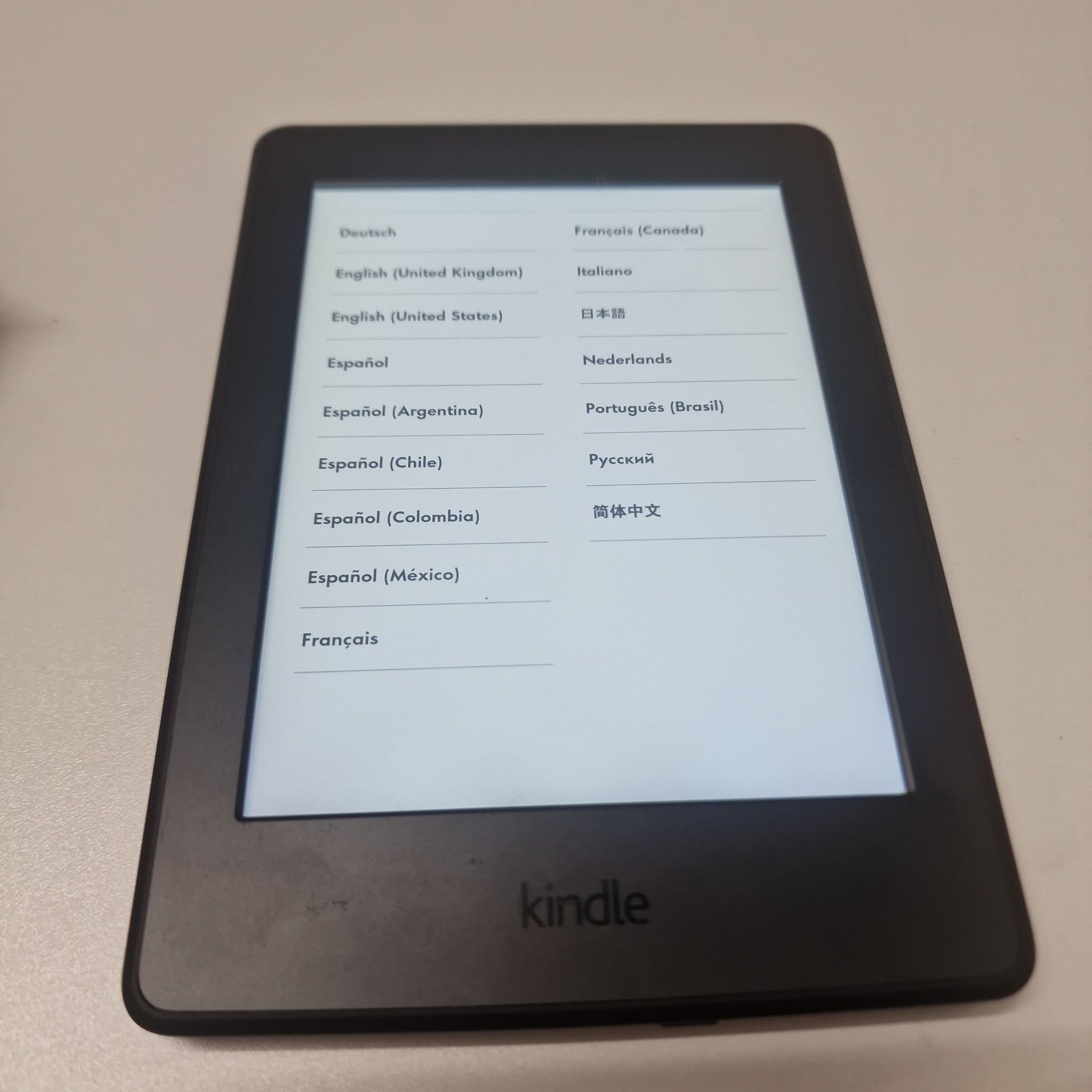 Amazon Kindle Paperwhite E-läsare
