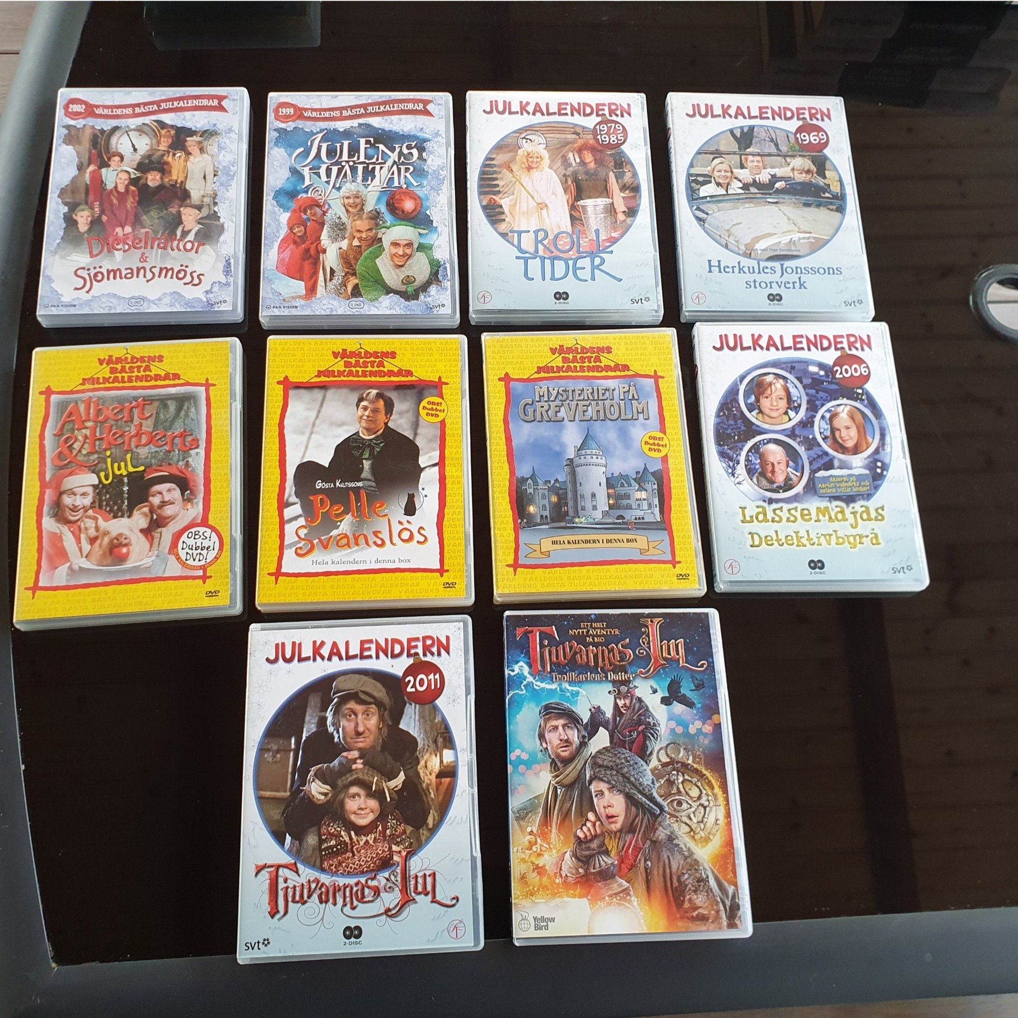 10 Julkalendern och Tjuvarnas Jul filmen Trollt.. Köp på Tradera