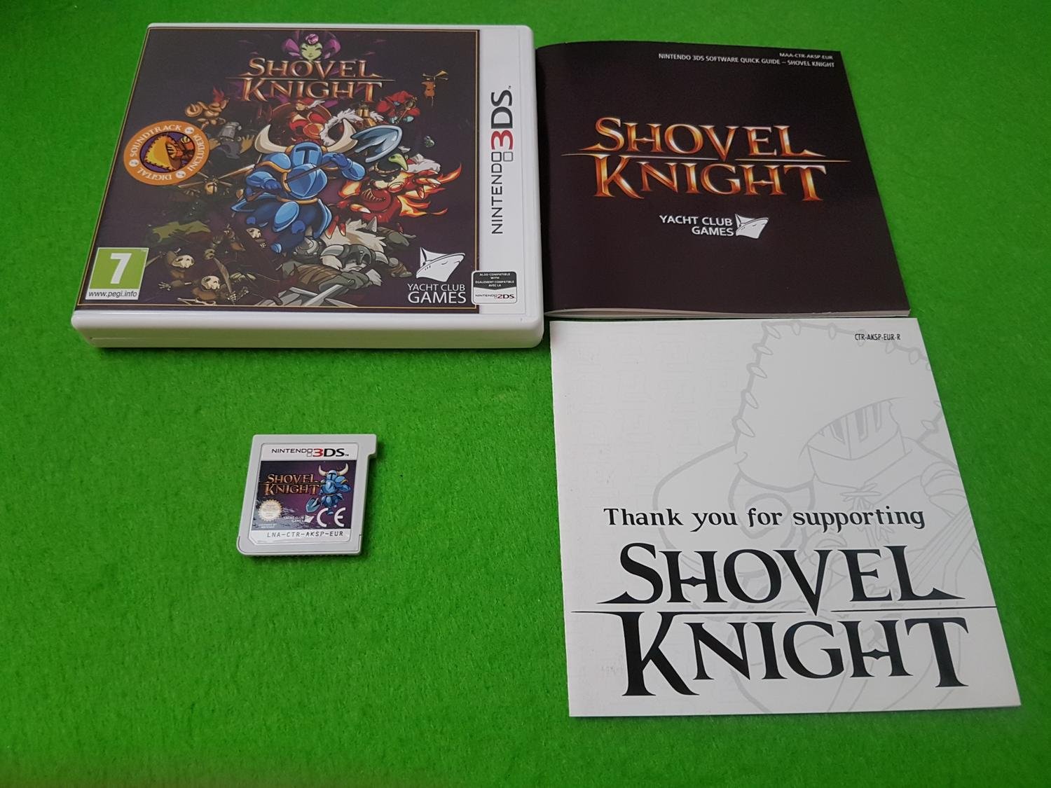 Shovel Knight KOMPLETT Nintendo 3DS (404876264) ᐈ SpelHem på Tradera
