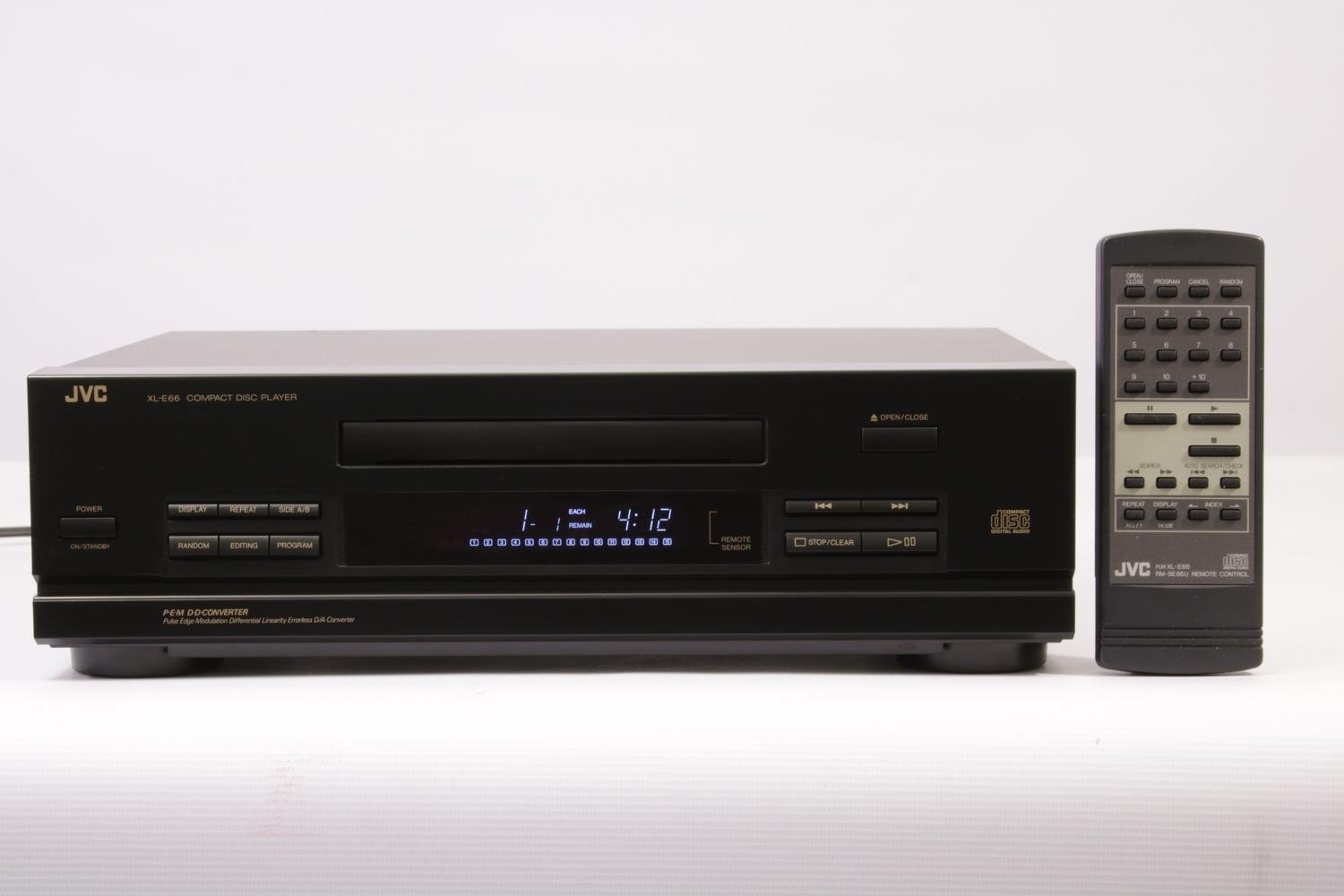 JVC XLE66 compact disc player (406296375) ᐈ Massiartdesign på Tradera