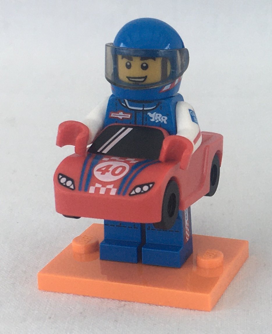 LEGO Race Car Guy Series 18 CMF samlar minifigur (404033817) ᐈ Köp på