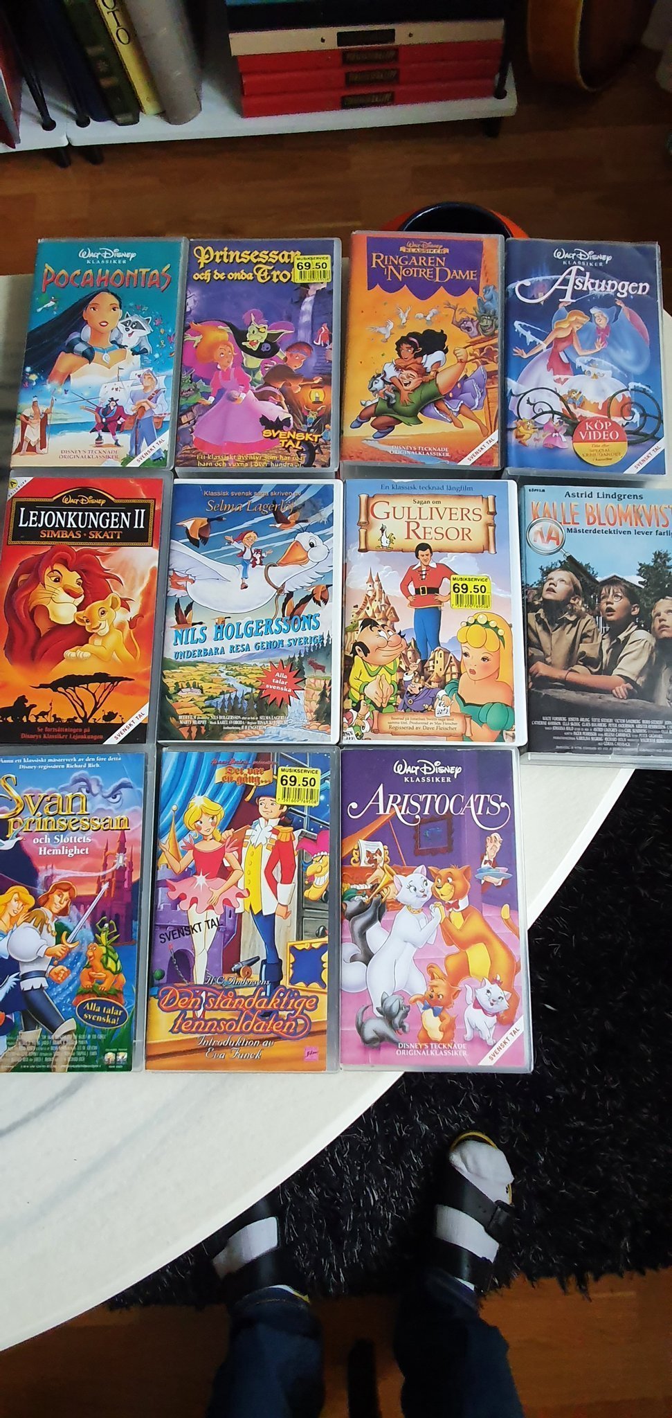 VHS band med barnfilmer. Köp på Tradera (589986348)