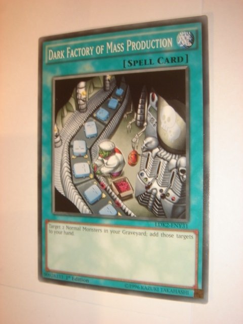 Yugioh! Dark Factory Of Mass Production Ldk2-spy31 Common | Meses Sin