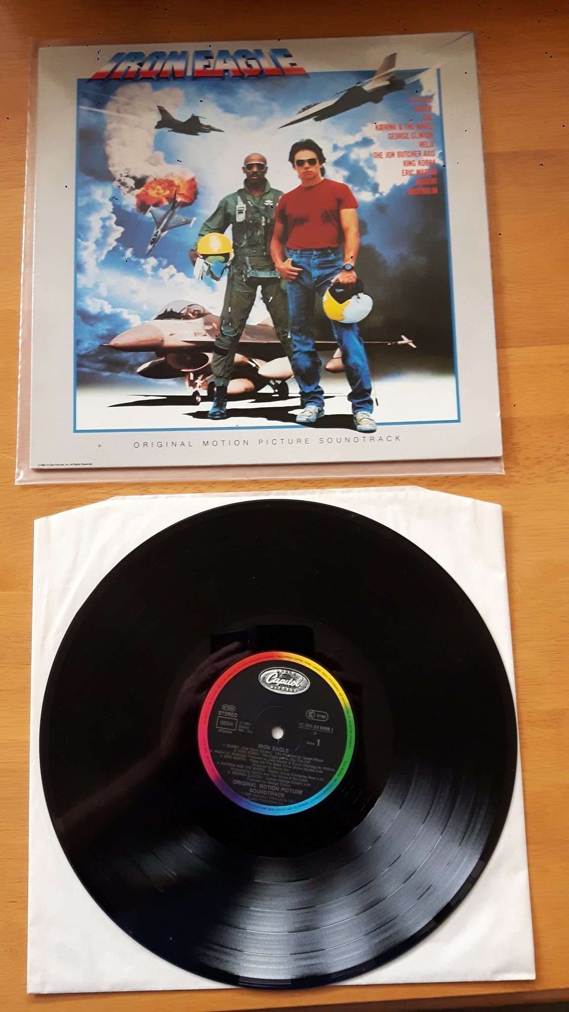 IRON EAGLE SOUNDTRACK 1988 (455378932) Köp på Tradera