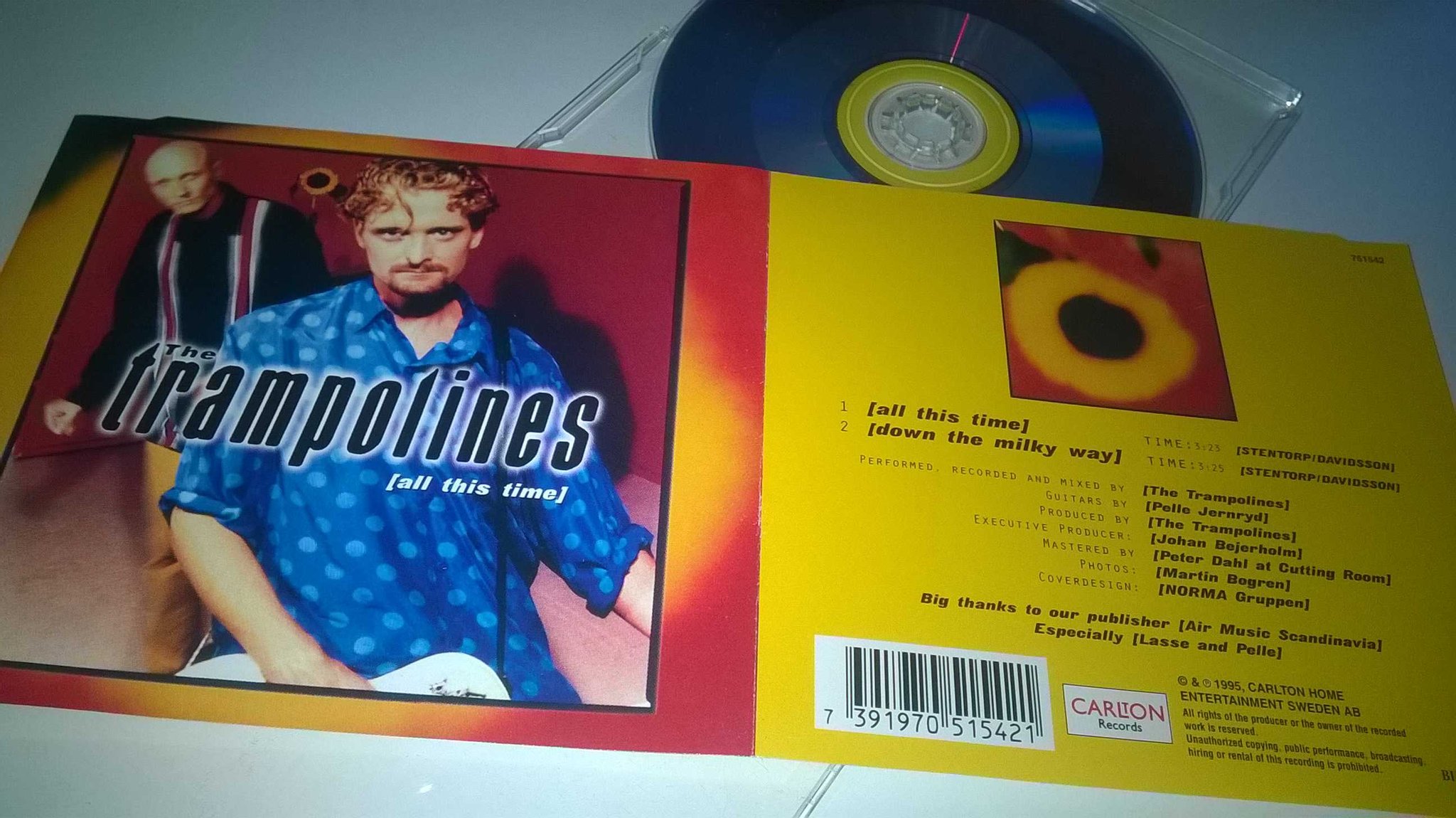 The Trampolines All This Time, CD, Single Köp på Tradera (247997723)