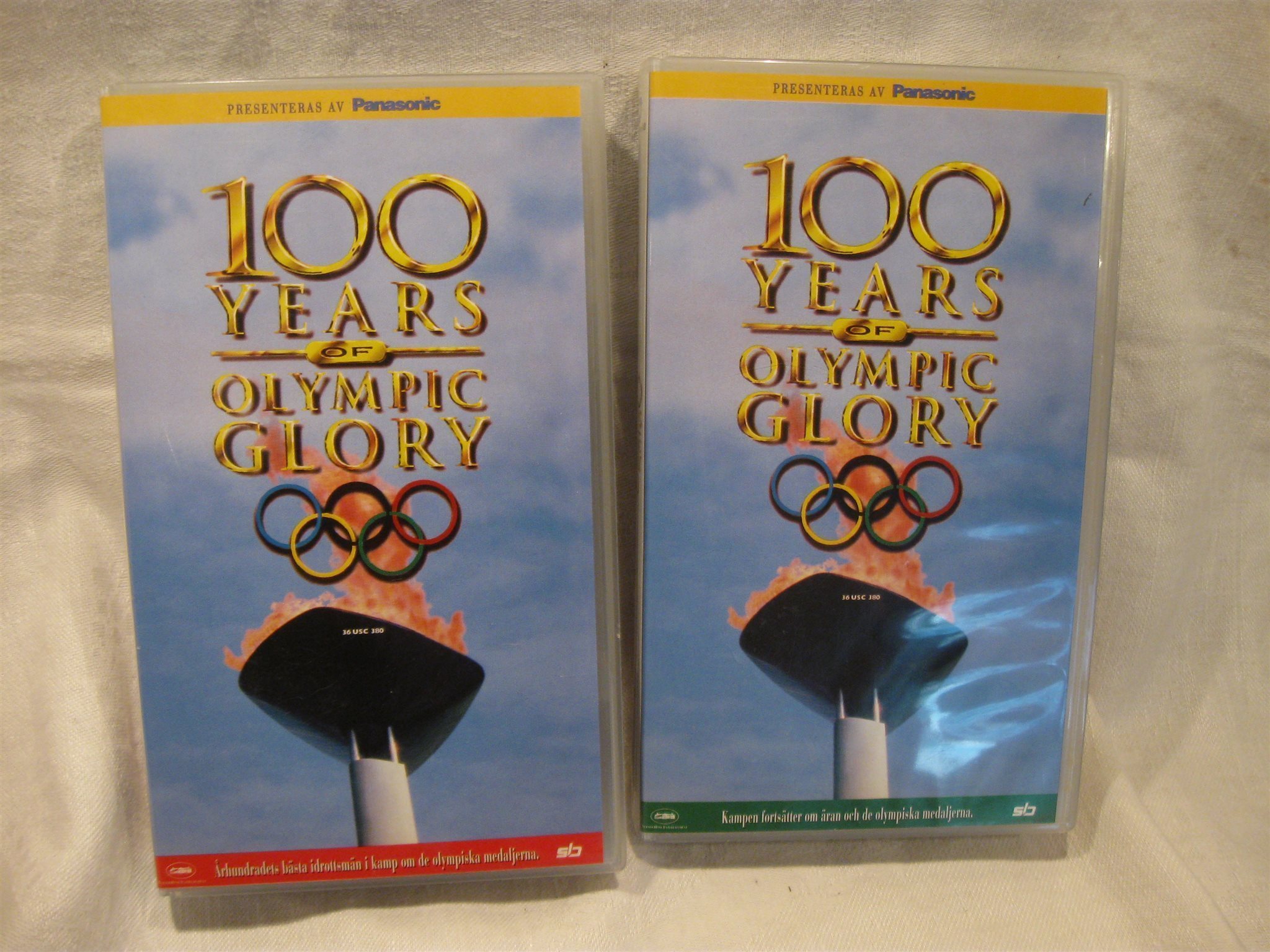 VHS 100 Years of Olympic Glory Del 1 o 2 ,NY .. (344086856) ᐈ Köp på