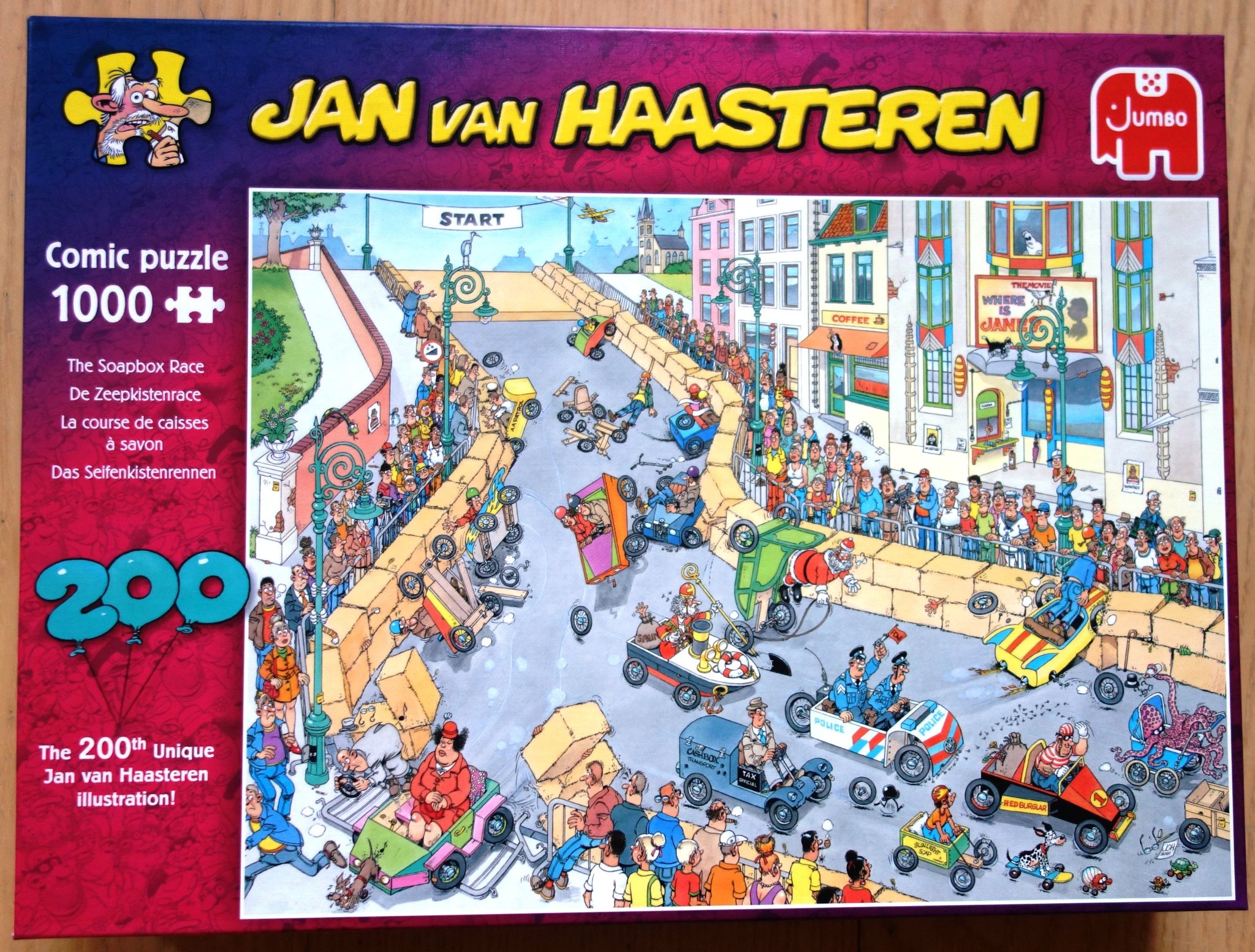 Jan Van Haasteren pussel, 1000 bitar, The Soapb.. | Köp på Tradera