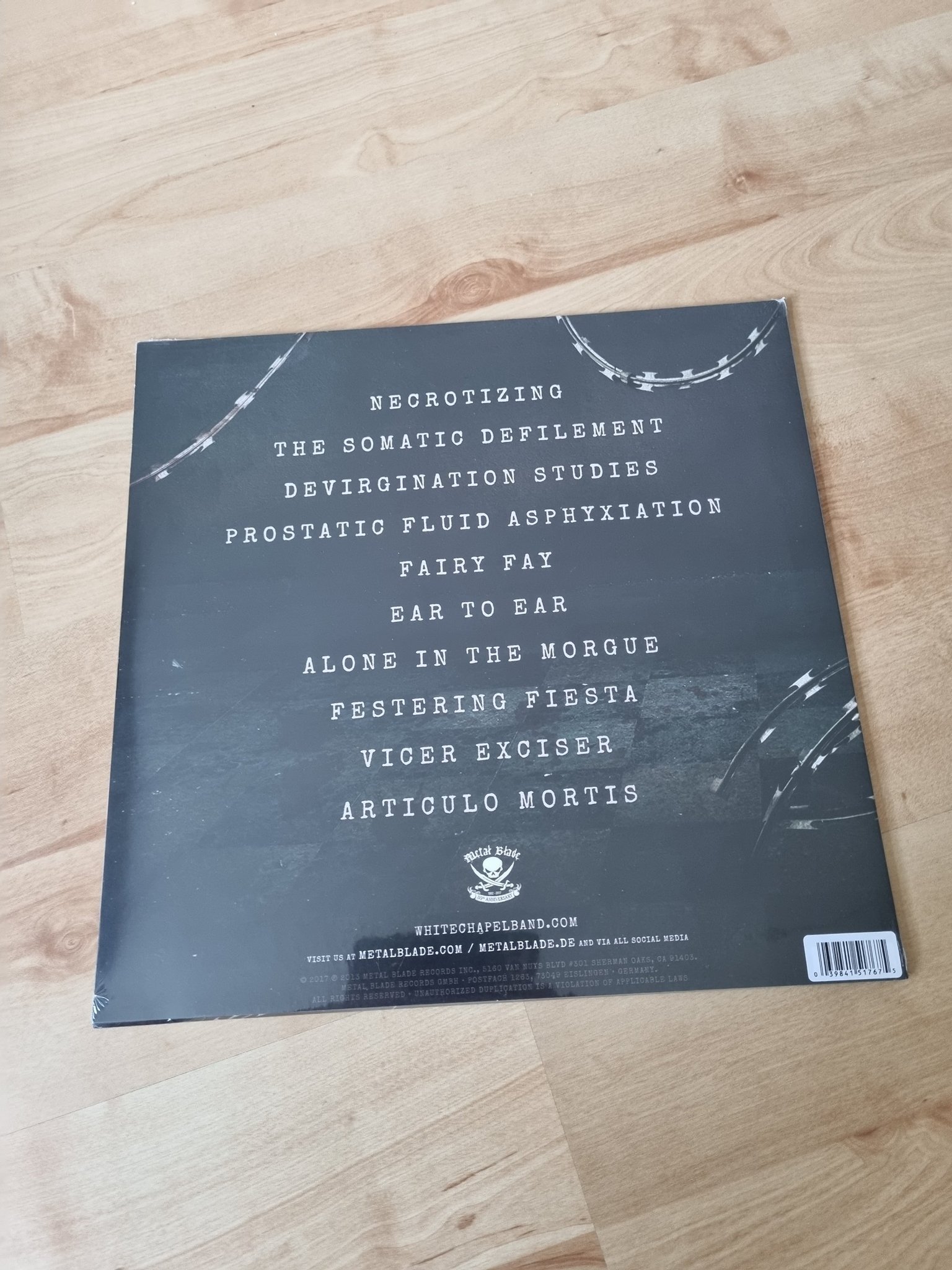 Whitechapel The somatic defilement limited vi.. Köp på Tradera