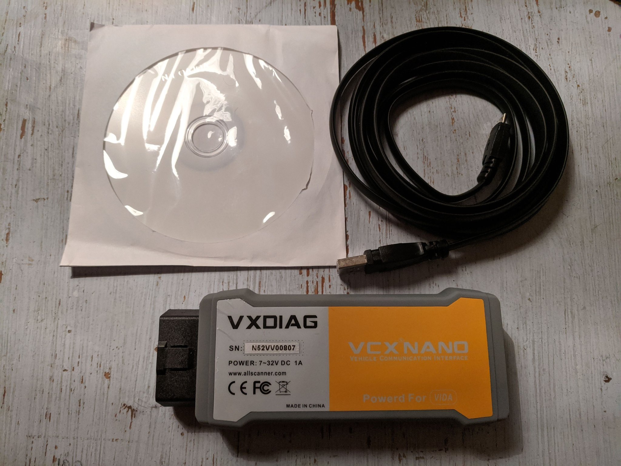 Vxdiag nano volvo