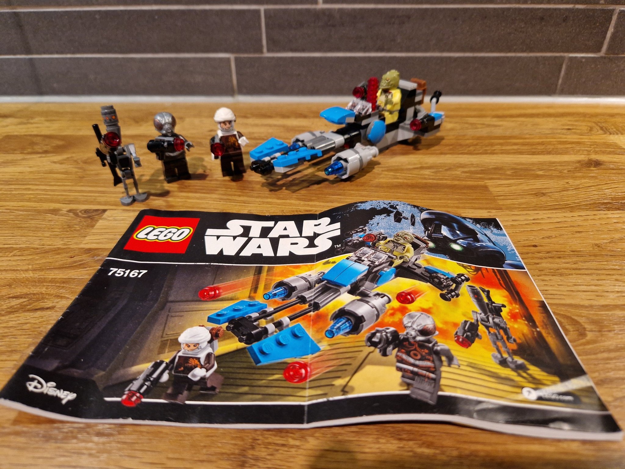 Lego 75167 Star Wars med manualer, gubbar, figu.. | Köp på Tradera ...