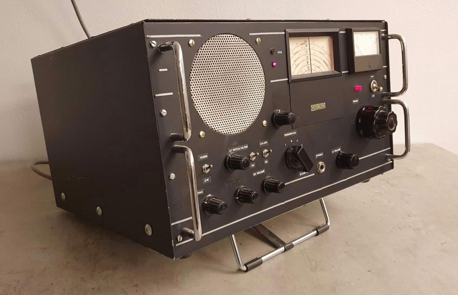 GELOSO KORTVÅGSRADIO, RARE ! , SHORTWAVE RECEIVER, KORTVÅGSMOTTAGARE
