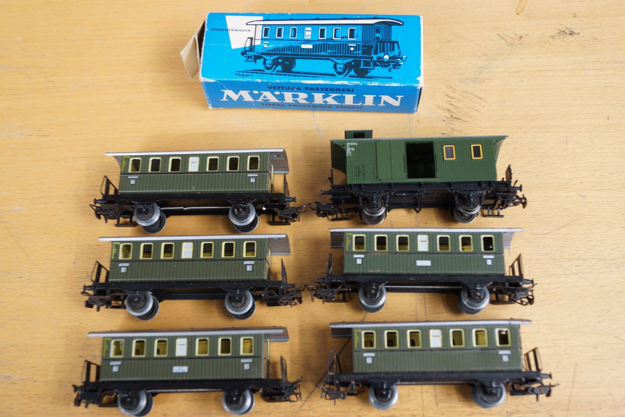Se produkter som liknar Märklin Vagnar 6 st gamla