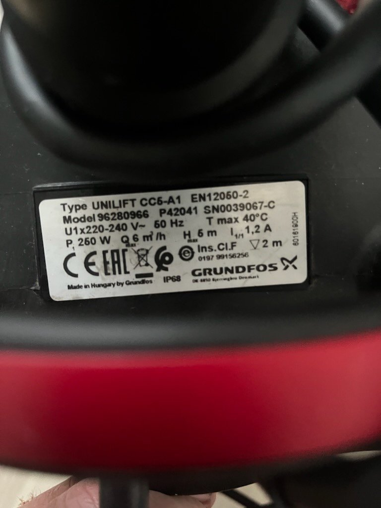 Grundvattenpump Unilift CC-5 A1 | Kop pa Tradera (581933093)