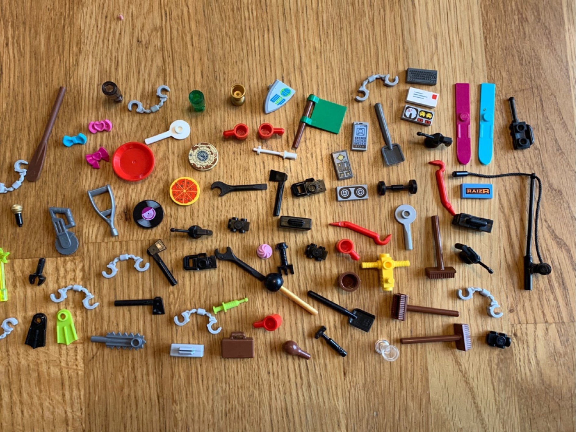 LEGO Figur Tillbehör/Minifigures accessories 001 (399245879) ᐈ Köp på