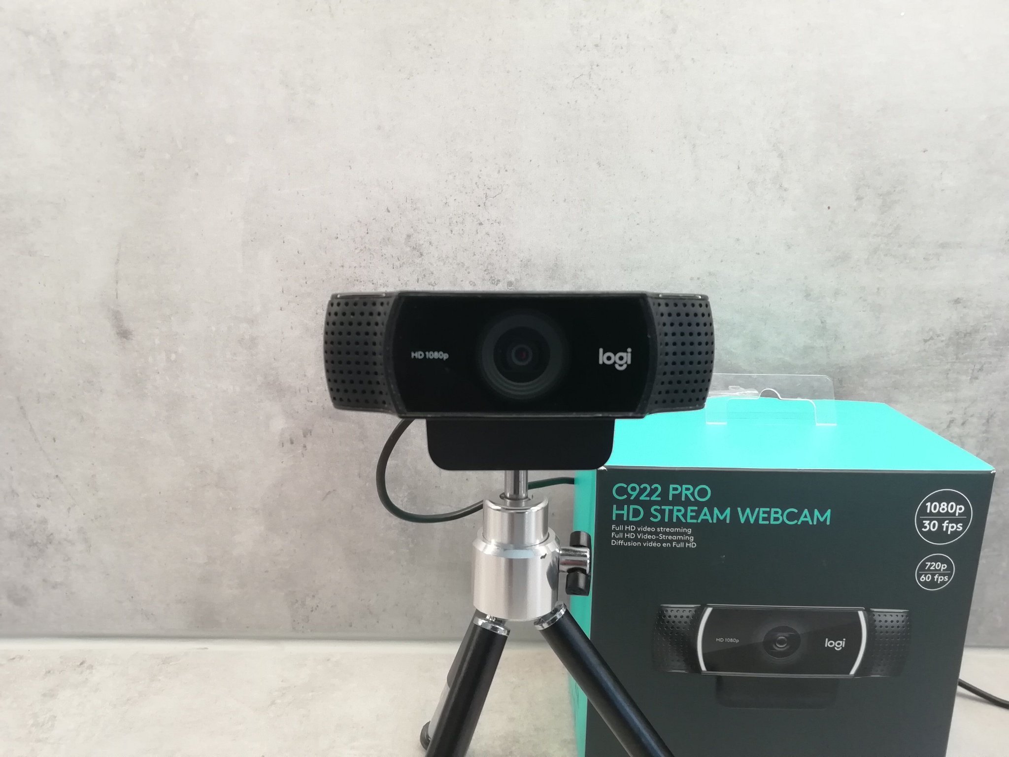MYCKET BRA WEBKAMERA LOGITECH C922 PRO STREAM (418087046) ᐈ Köp på Tradera