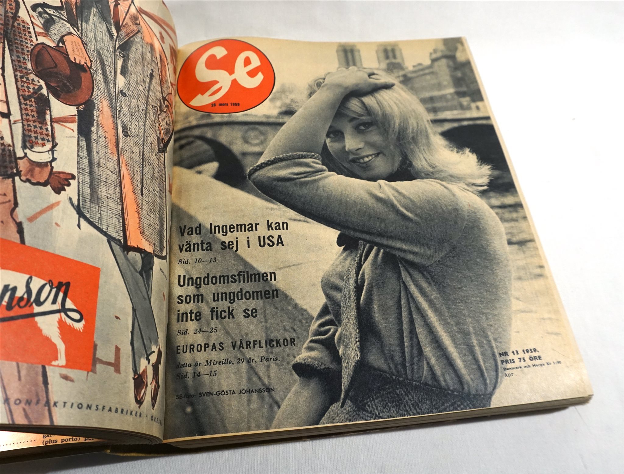 Tidningen SE Inbunden bok bok bok år 1959 1 (av 2) Ingo, Ingrid Bergman osv be7384 Tidningen SE Inbunden bok bok bok år 1959 1 (av 2) Ingo, Ingrid Bergman osv be7384