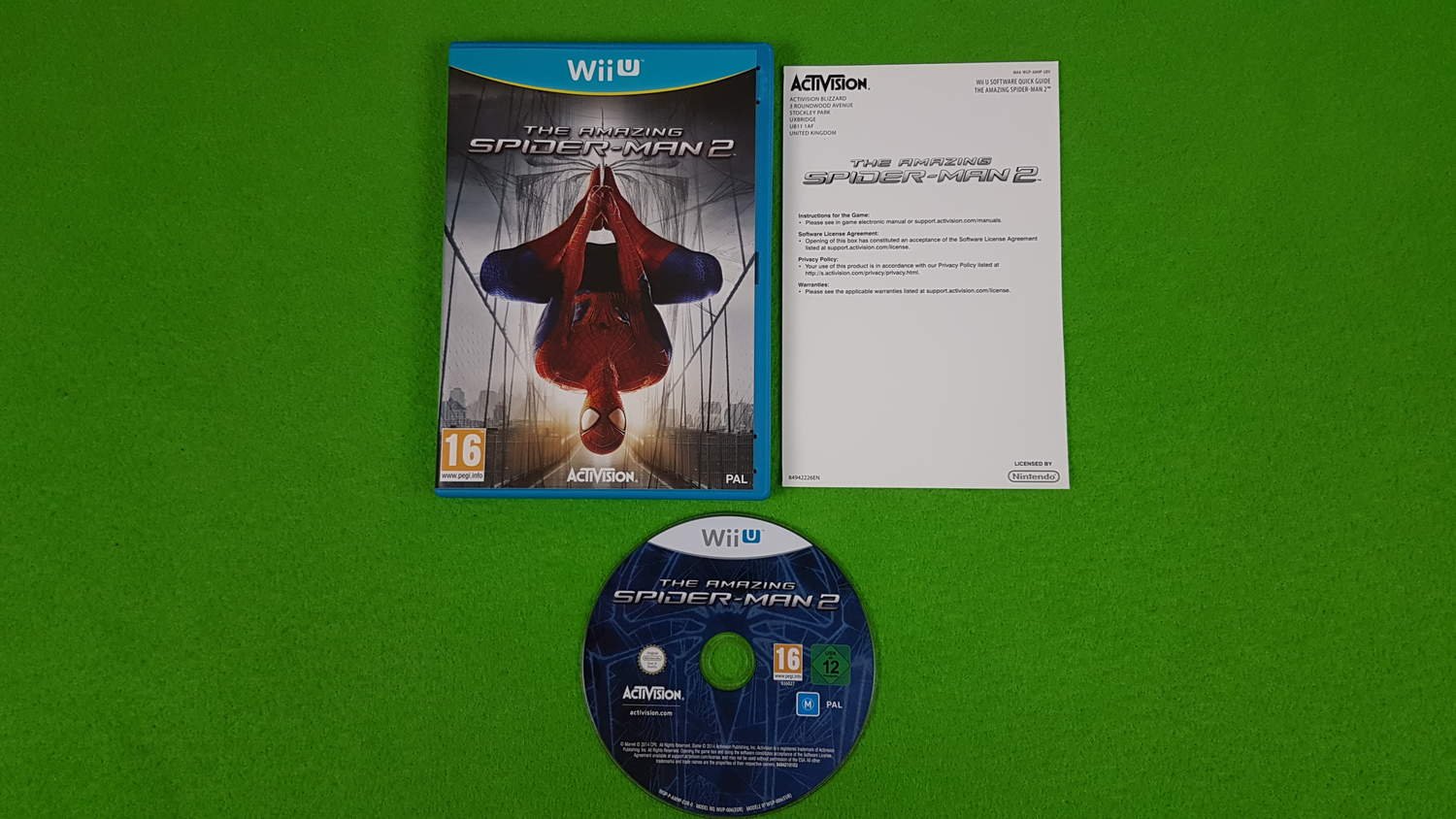 The Amazing Spider Man 2 Wii U Gamestop www.tradera.com
