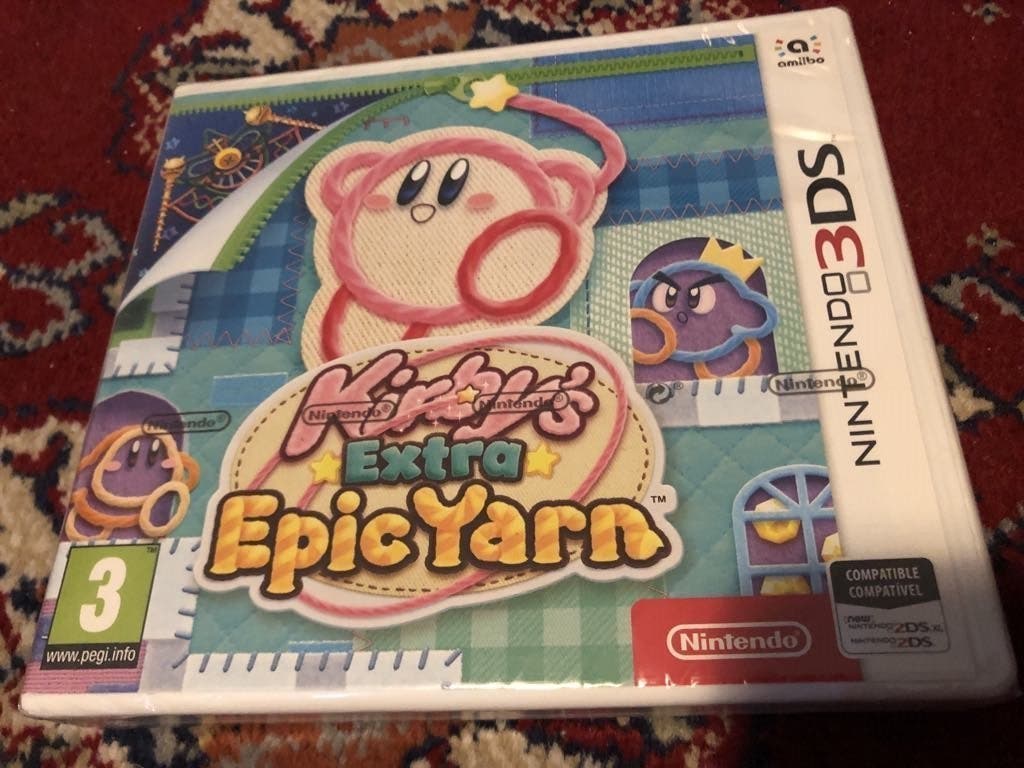 Nintendo Kirby's Extra Epic Yarn, New