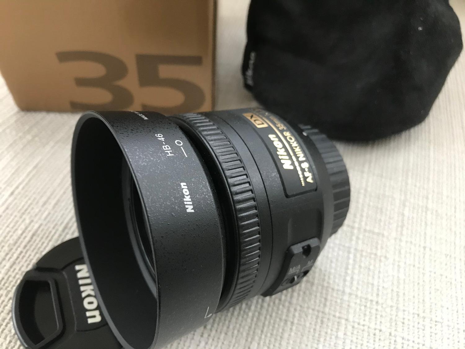 Nikon DX Nikkor AF s 35mm 1 1 8 G 406878751 MBO2018 P Tradera