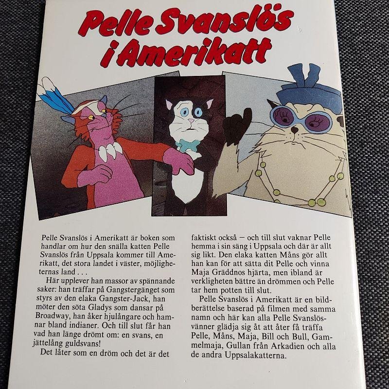 Pelle Svanslös i Amerikatt en bildberättelse Köp på Tradera (574464399)