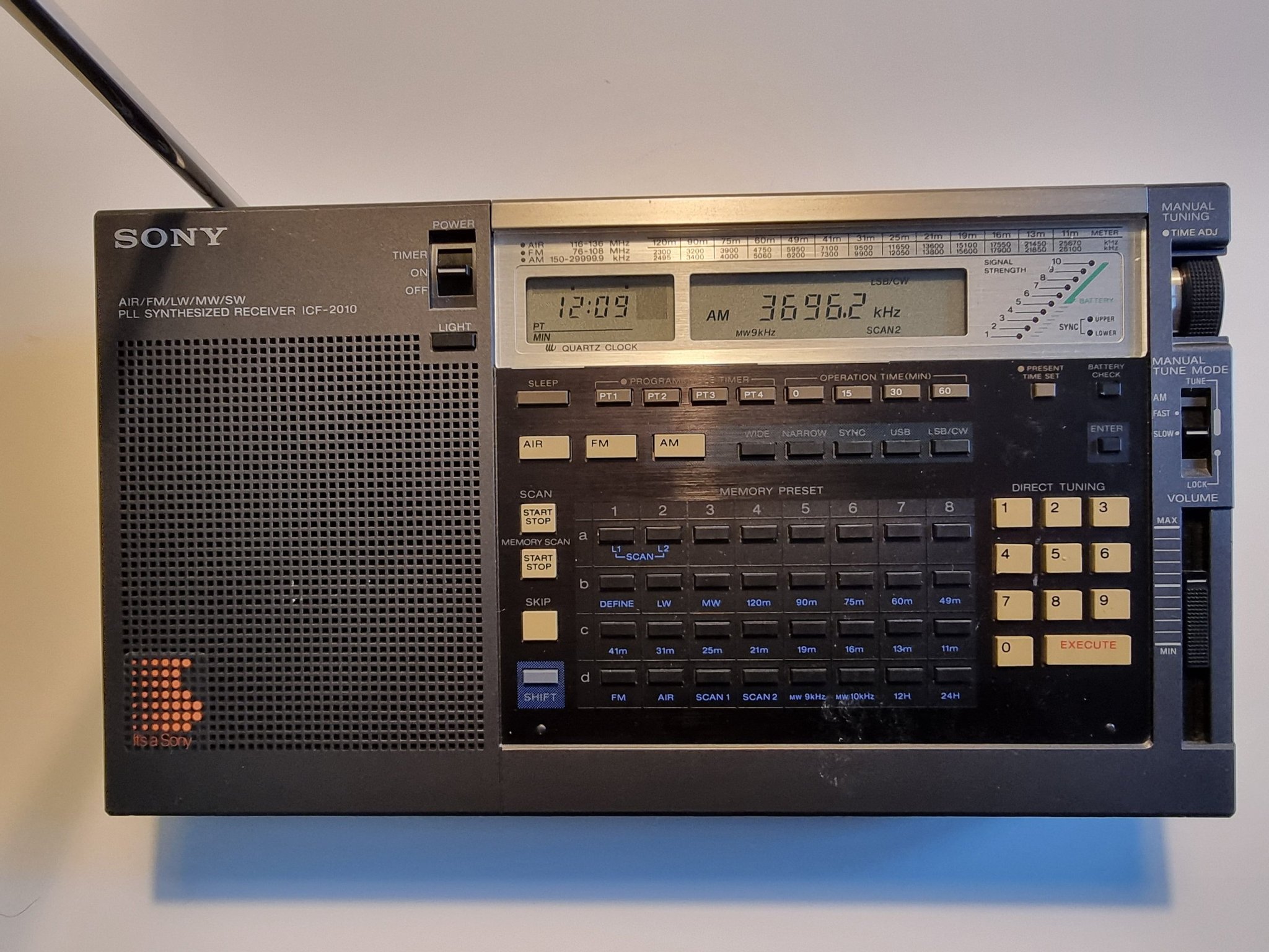 Se produkter som liknar Sony ICF2010 Kortvågsradio F.. på Tradera