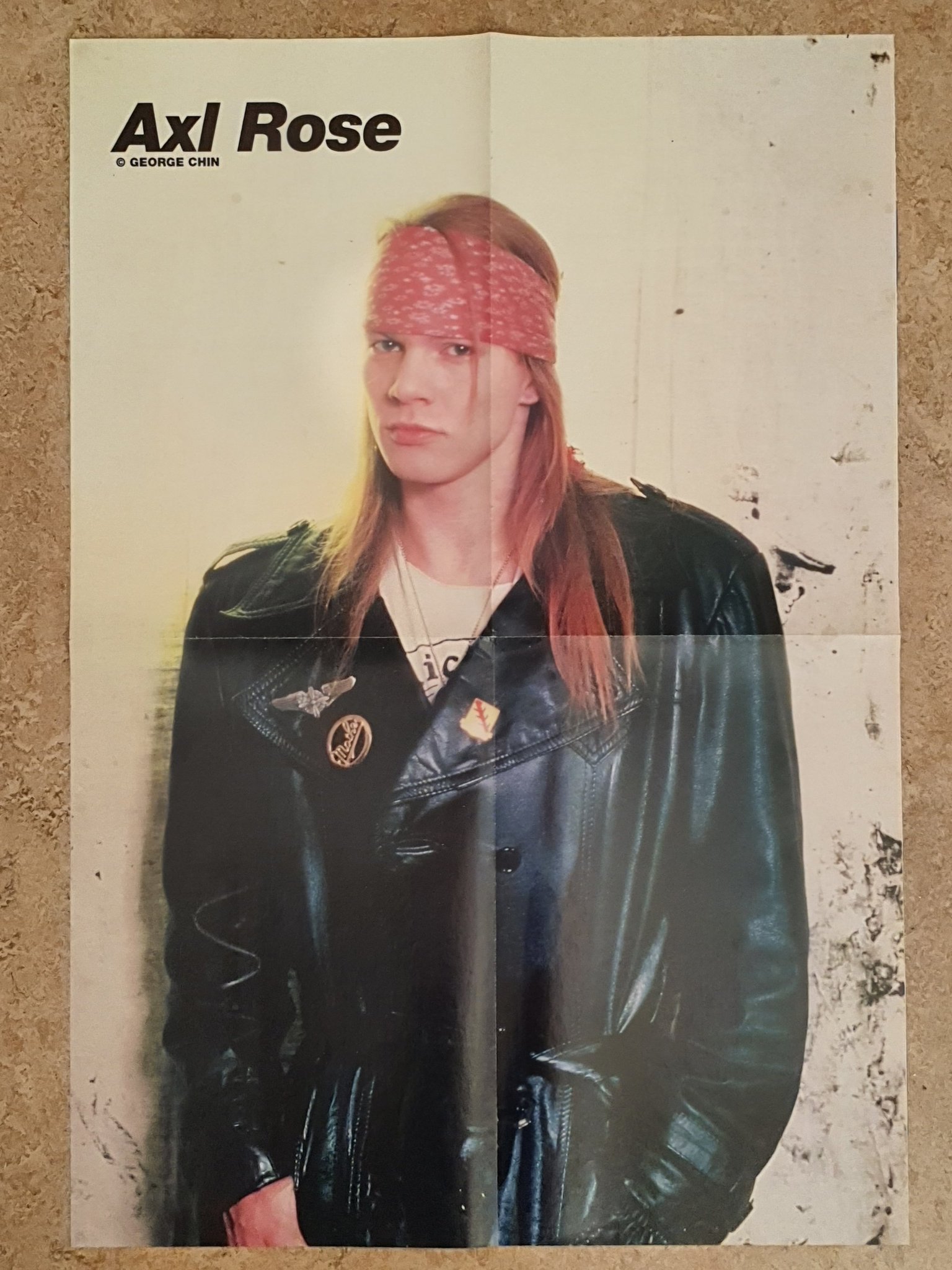 Axl Guns N' Roses Poster (405581616) ᐈ Köp på Tradera