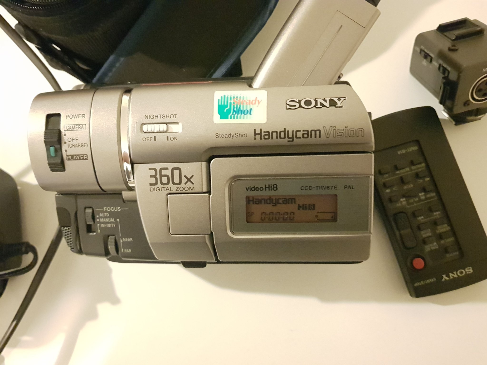 HI8 videokamera Sony Handycam (419446021) ᐈ Köp på Tradera