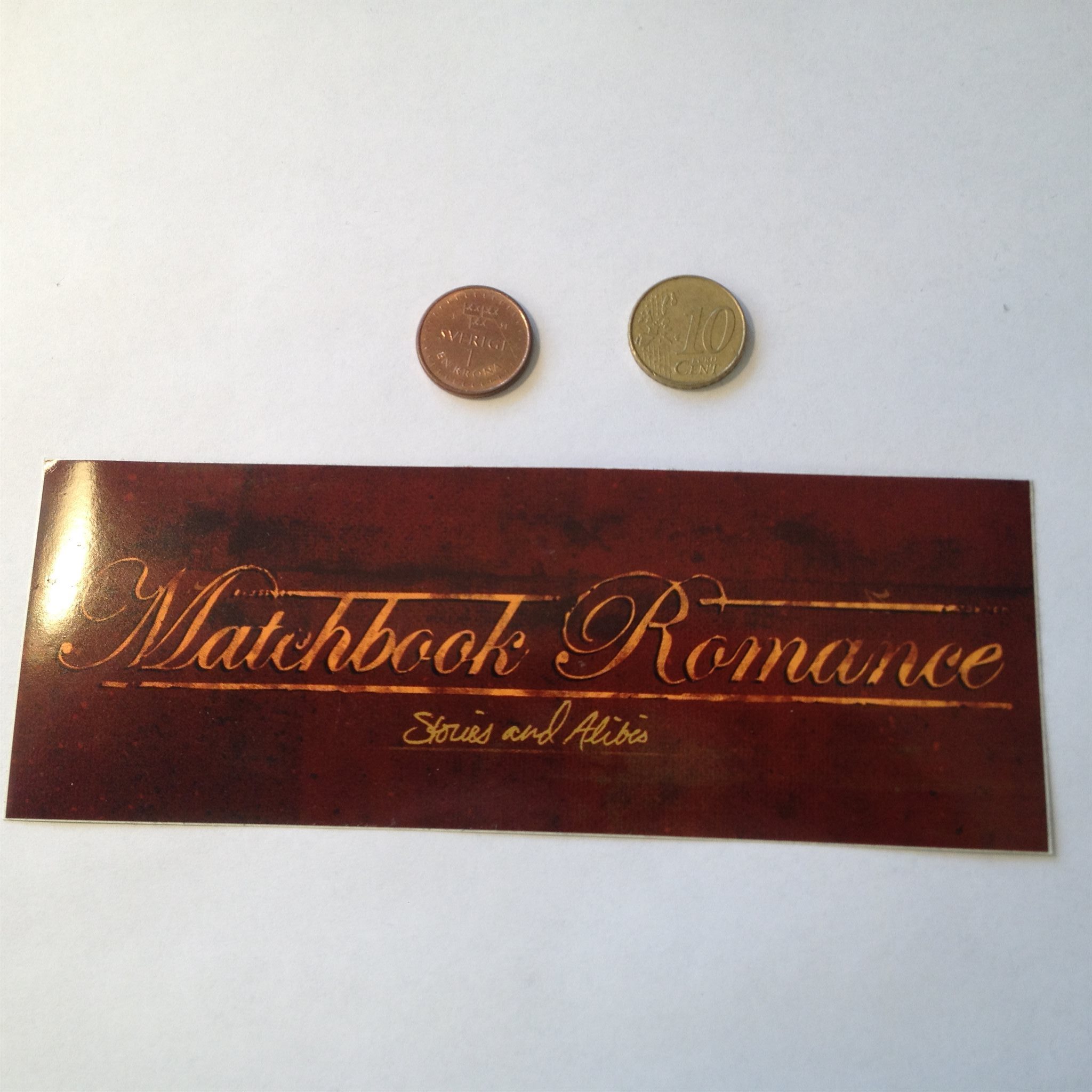 Matchbook Romance Stories and Alibis Kliste.. (458826104) ᐈ Köp på
