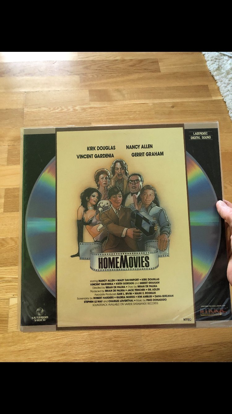 Laserdisc Home movies! (391759209) ᐈ Köp på Tradera