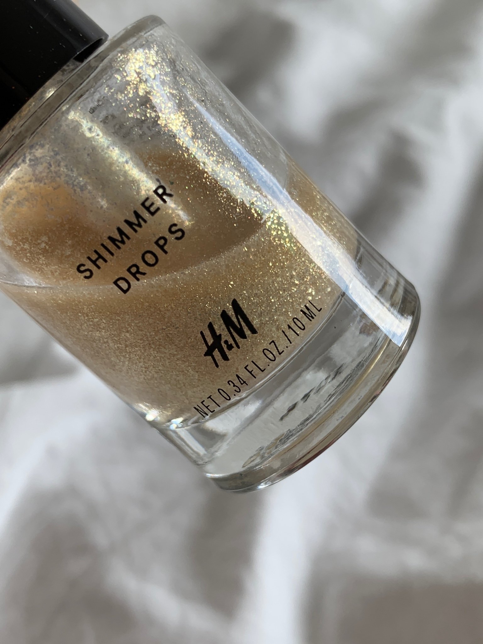 Shimmer drops H&M guld lotion kropps glitter (407543145) ᐈ Köp på Tradera
