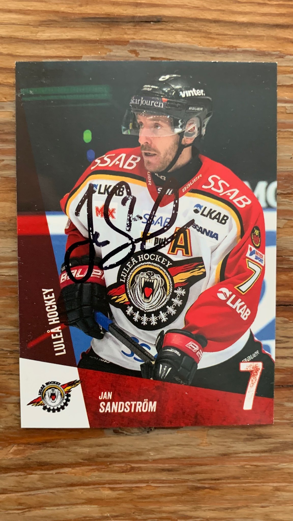 Se produkter som liknar Jan Sandström autograf Lu.. på Tradera