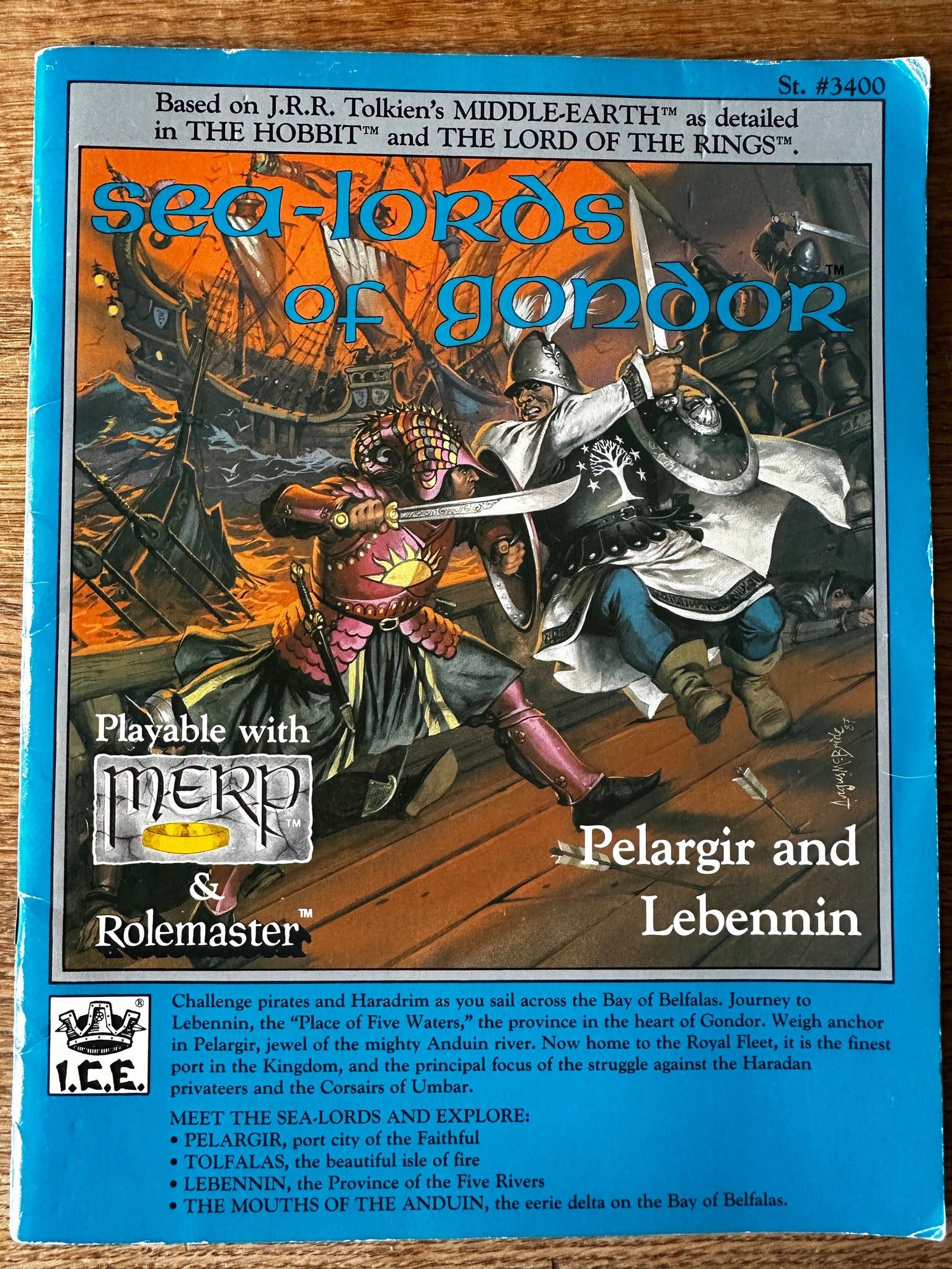 Sea-Lords of Gondor, Iron Crown Enterprises, 1987