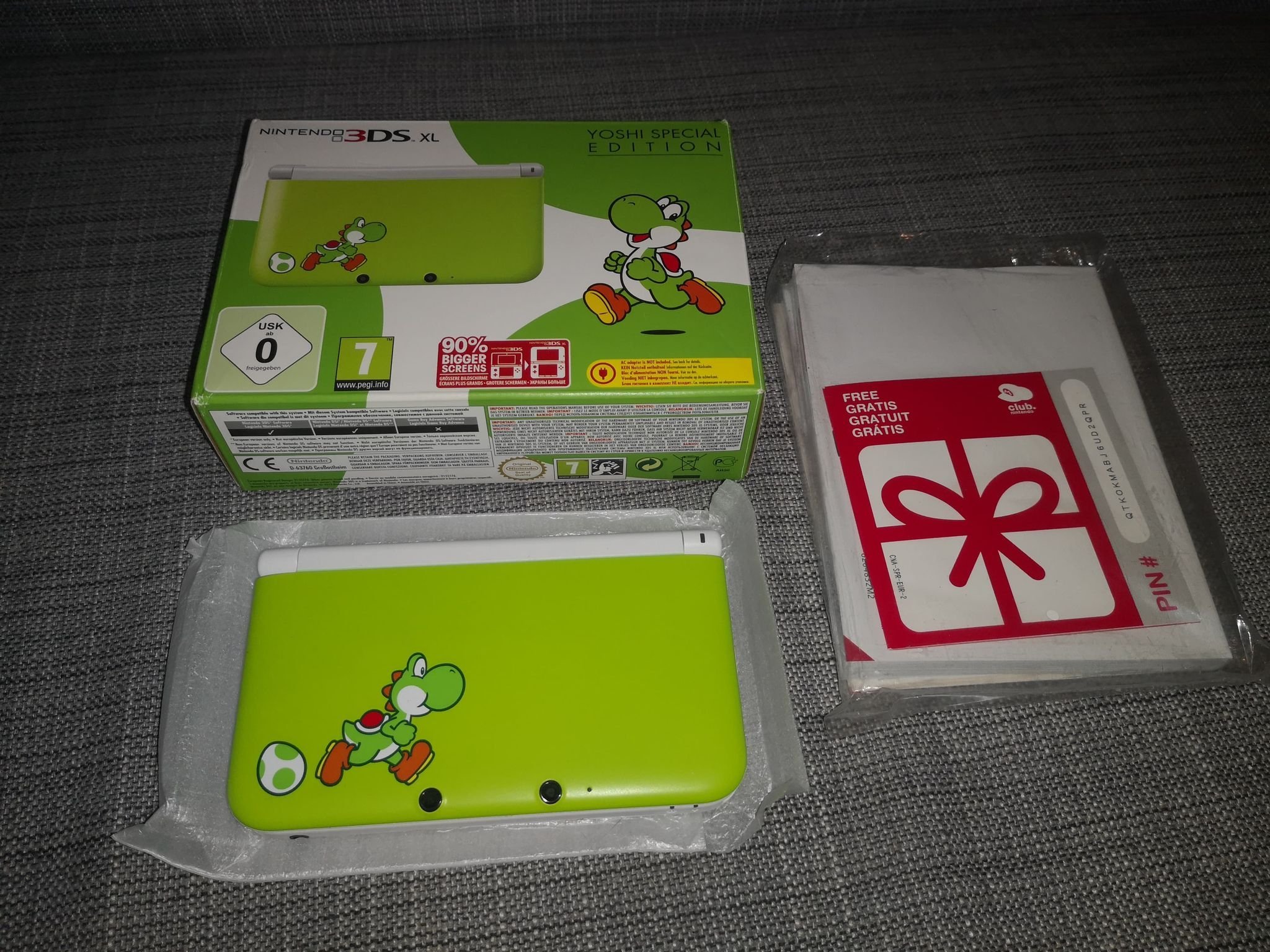 Nintendo New 3DS XL Yoshi Special Edition (417722475) ᐈ Köp på Tradera