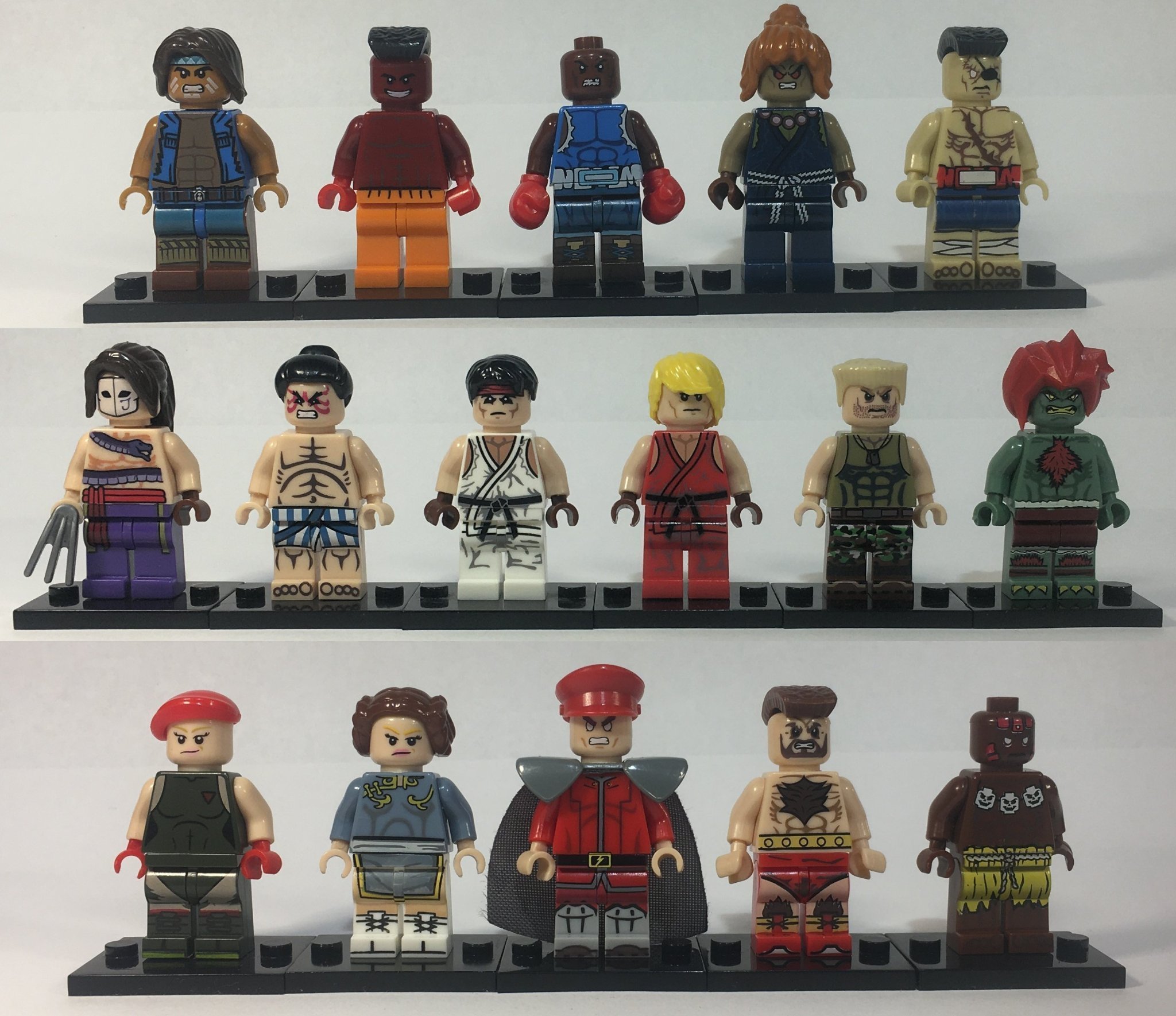 Street Fighter Minifigurer Legokompatibla (413318001) ᐈ Köp på