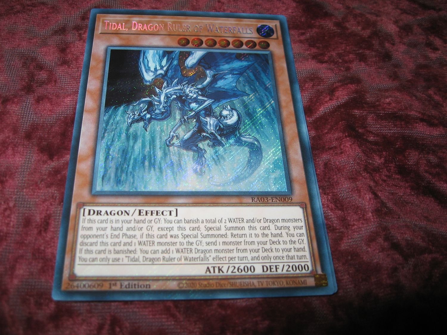 YU-GI-OH TIDAL, DRAGON RULER OF W.. | Köp från ghost 64 på Tradera ...