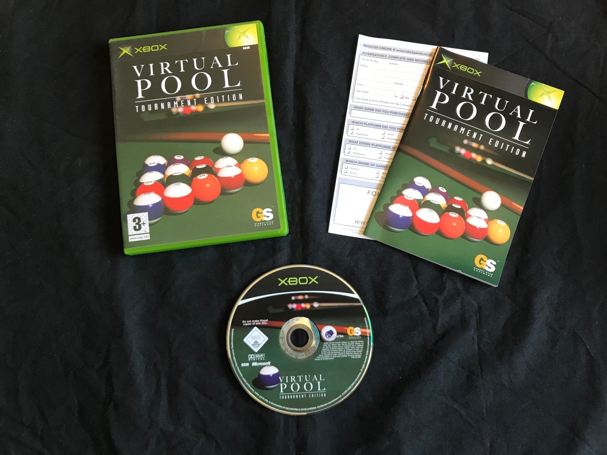 VIRTUAL POOL TOURNAMENT EDITION XBOX BRA SKICK (406291915) ᐈ Köp på Tradera