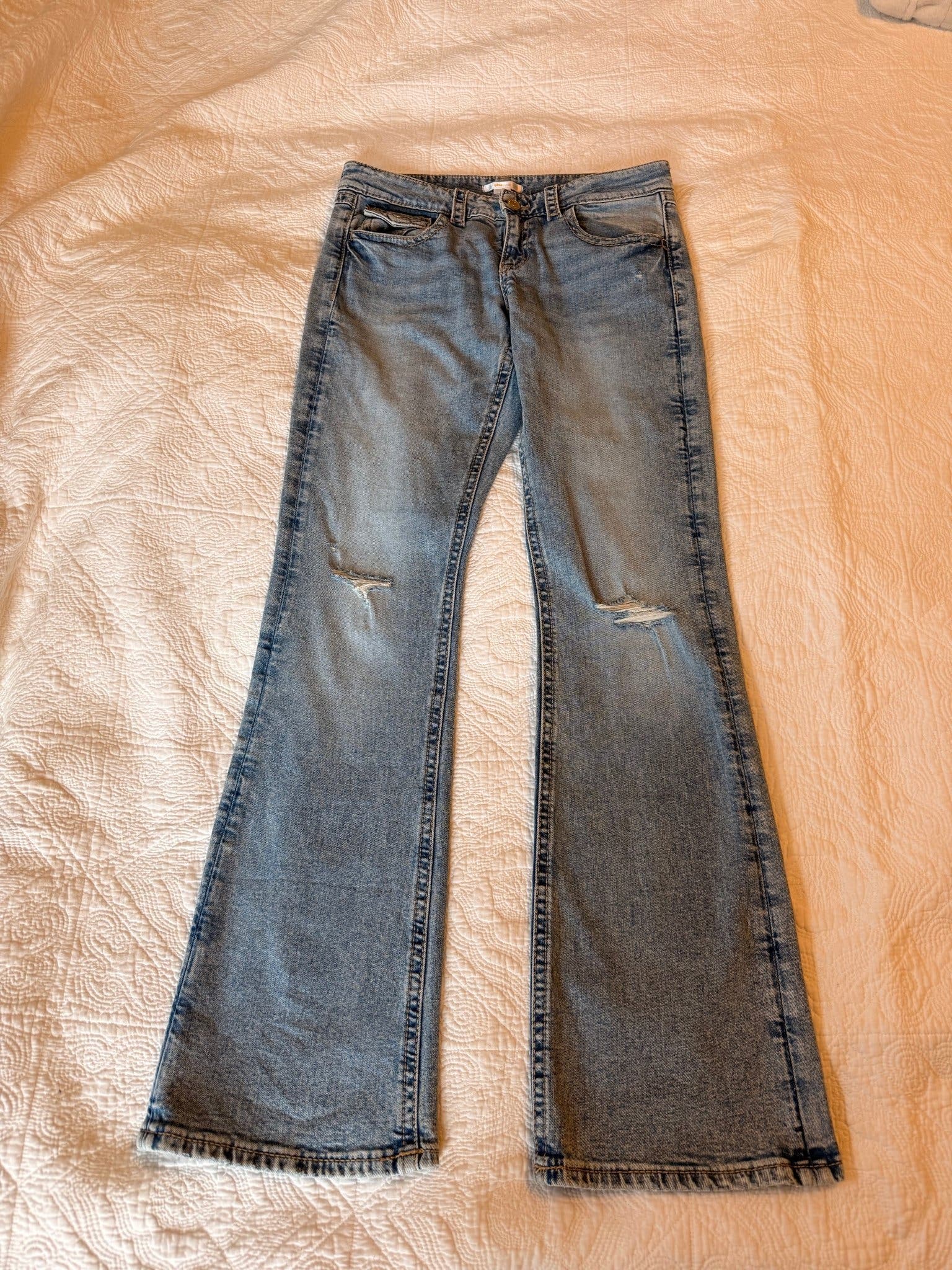 Blaa Gina Tricot blåa jeans, storlek 170 | Köp på Tradera (747543679)