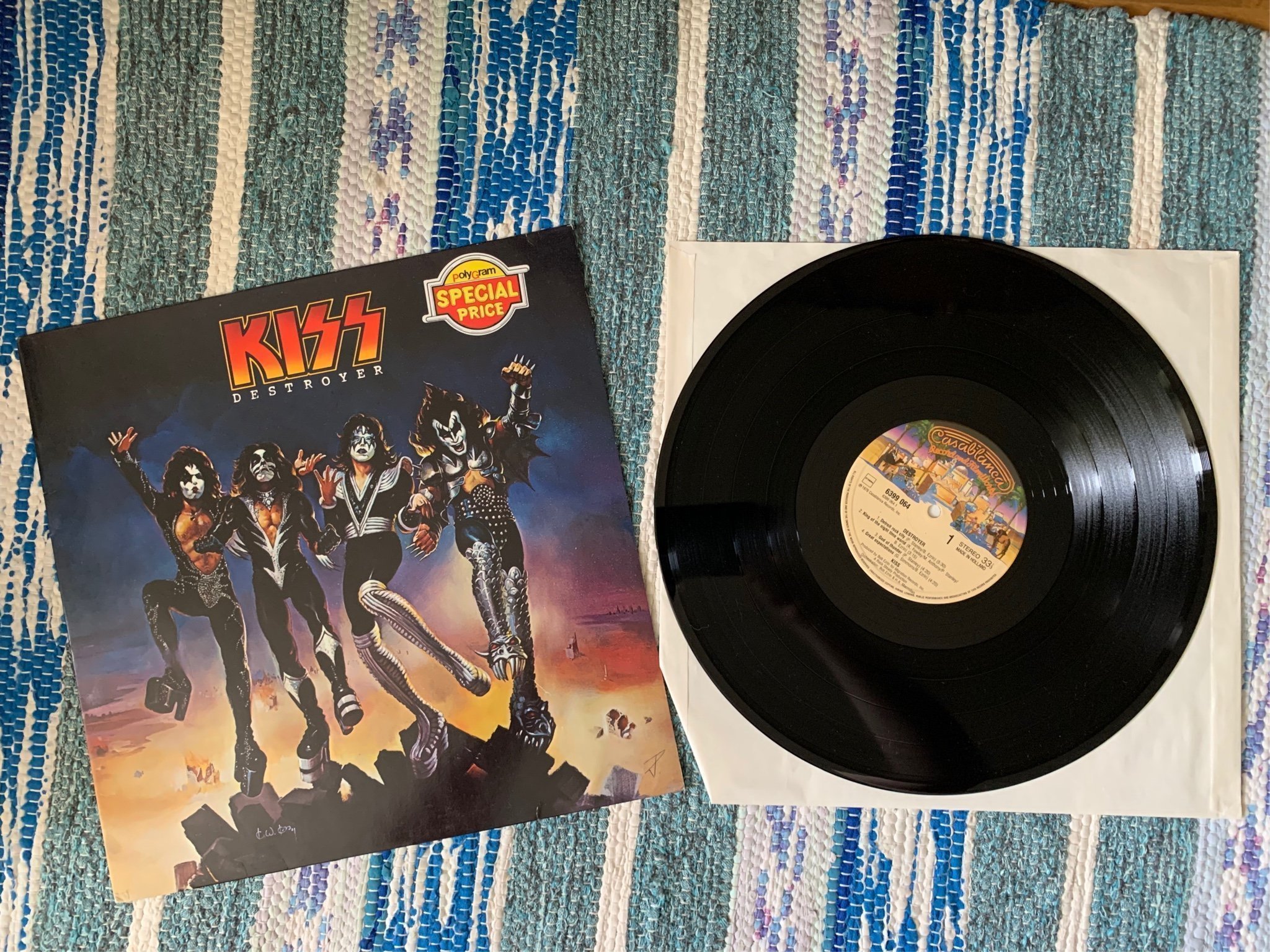 Kiss Destroyer Lp (424170817) ᐈ Köp på Tradera