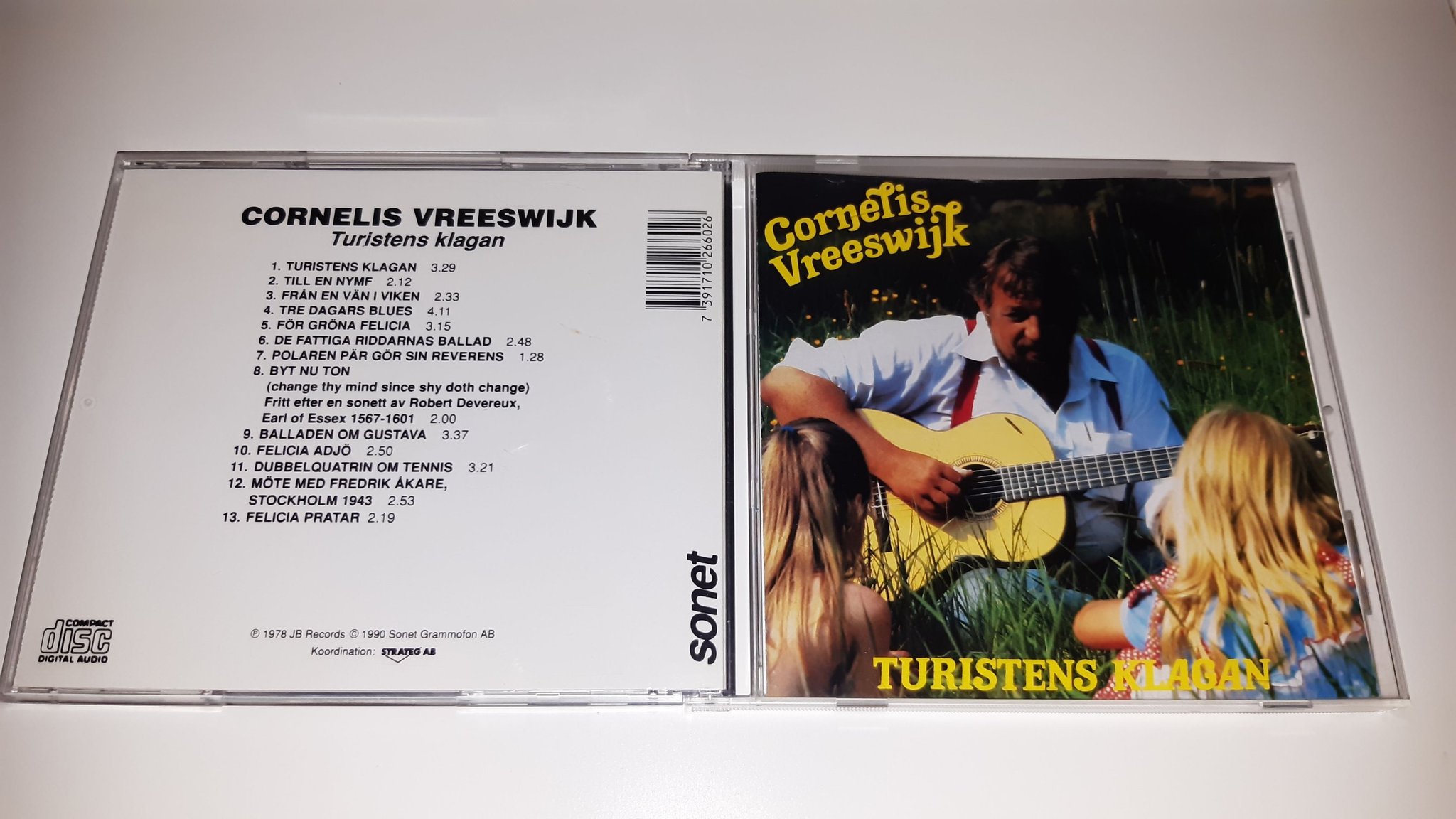 Cornelis Vreeswijk Turistens Klagan (1978, 19.. Köp på Tradera (520981878)