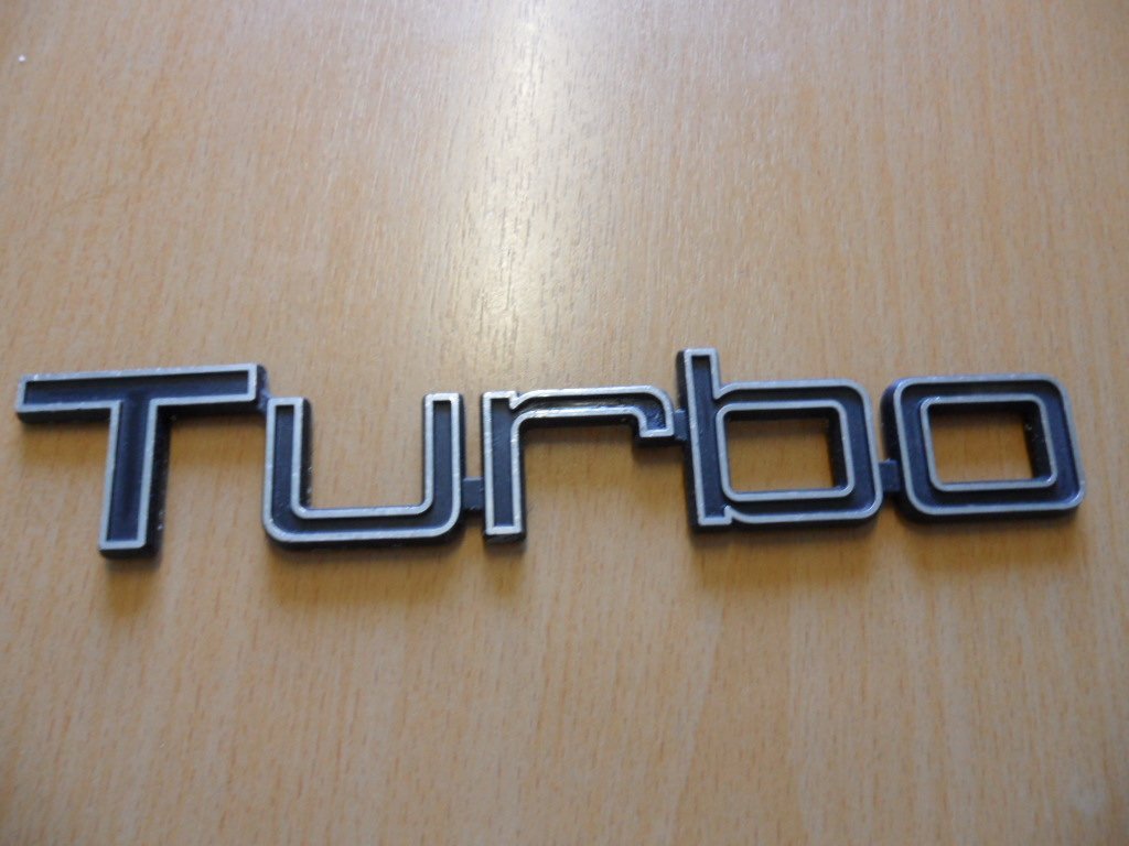 Turbo Emblem till Volvo 240 (346566199) ᐈ Köp på Tradera