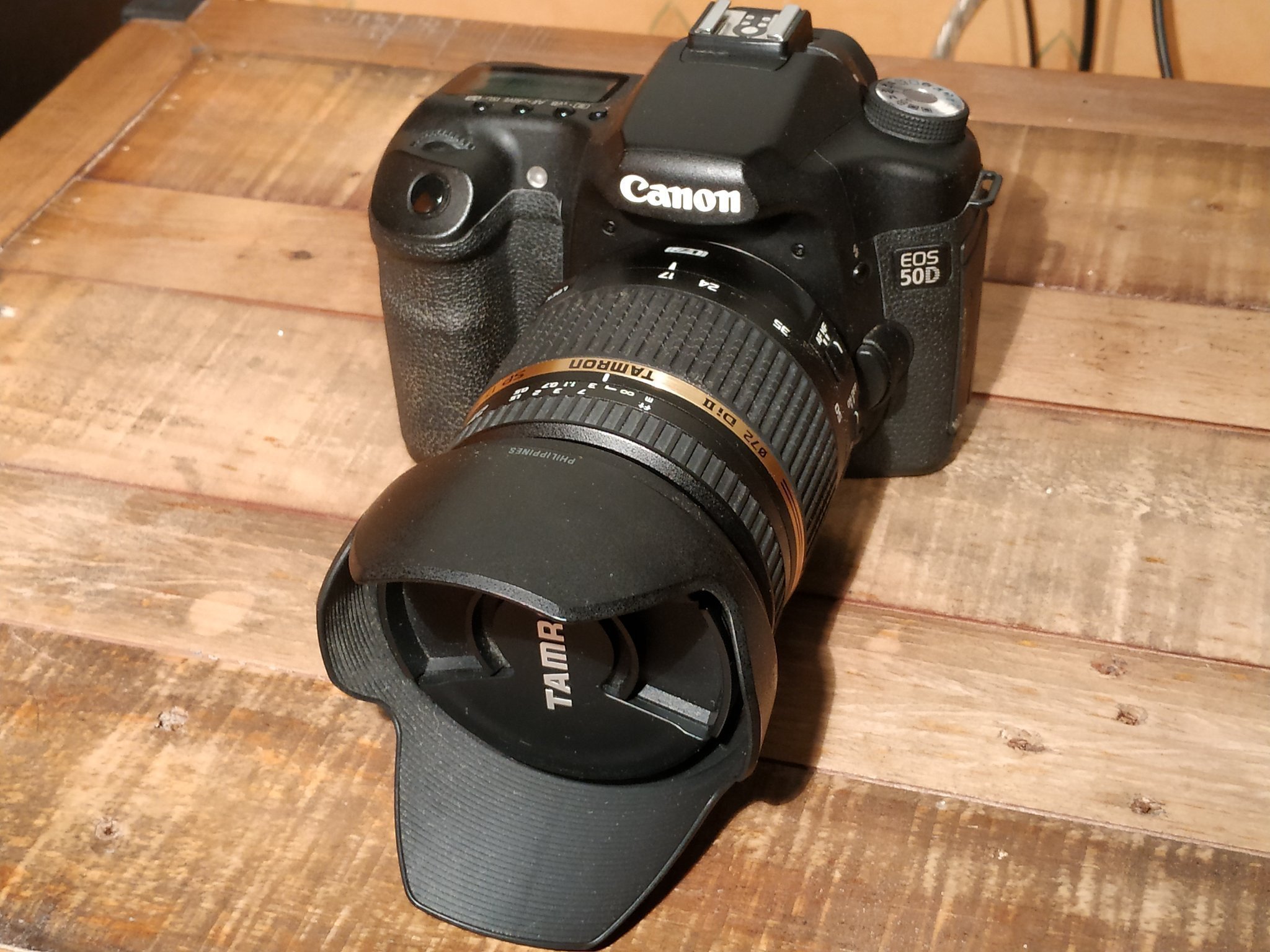 Canon D50 med Tamron 17-50mm F2,8 VC (bildstabi.. (407830414) ᐈ Köp på ...