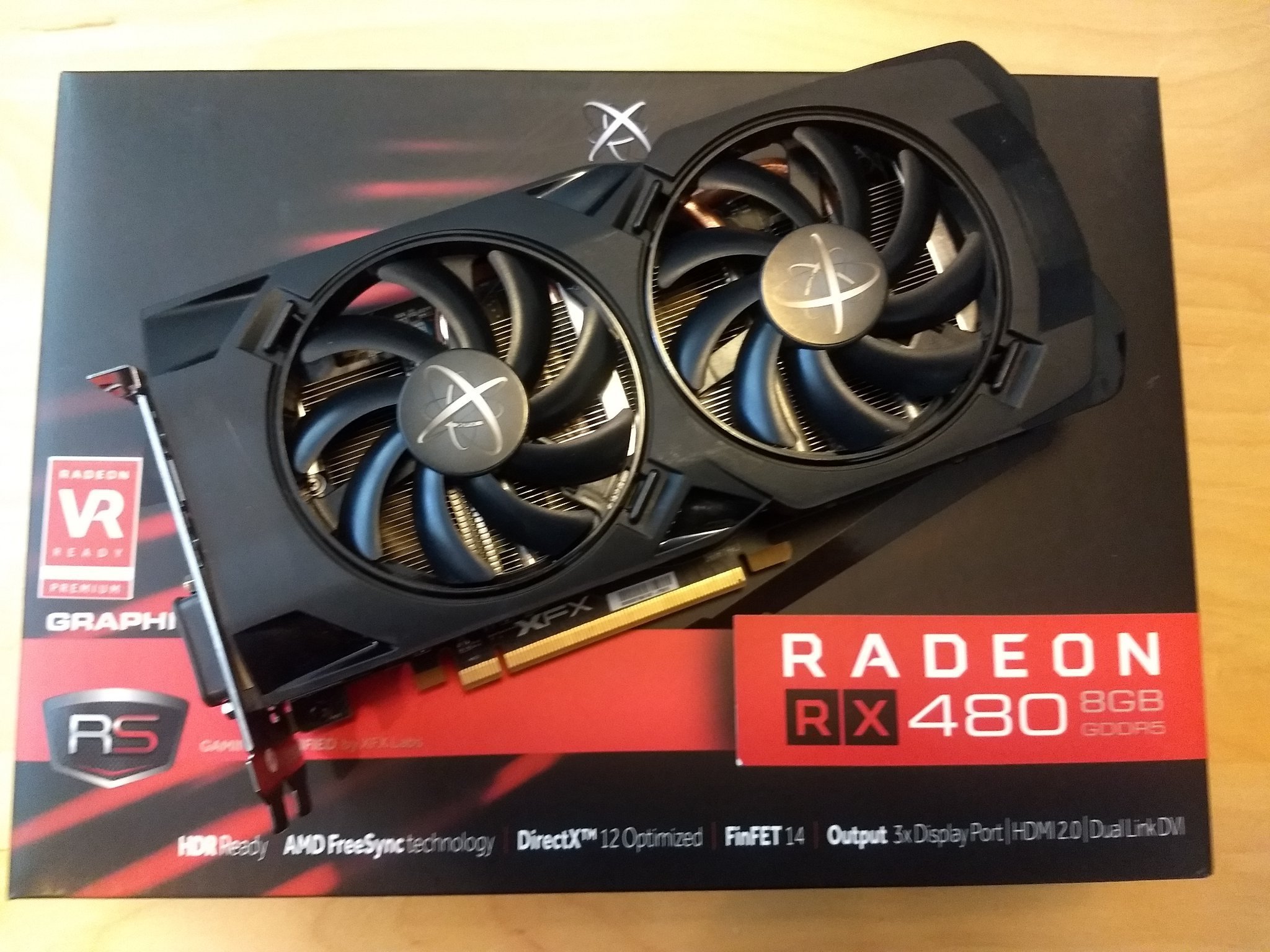 XFX RADEON RX 480 8GB GDDR5 (395499487) ᐈ Köp på Tradera