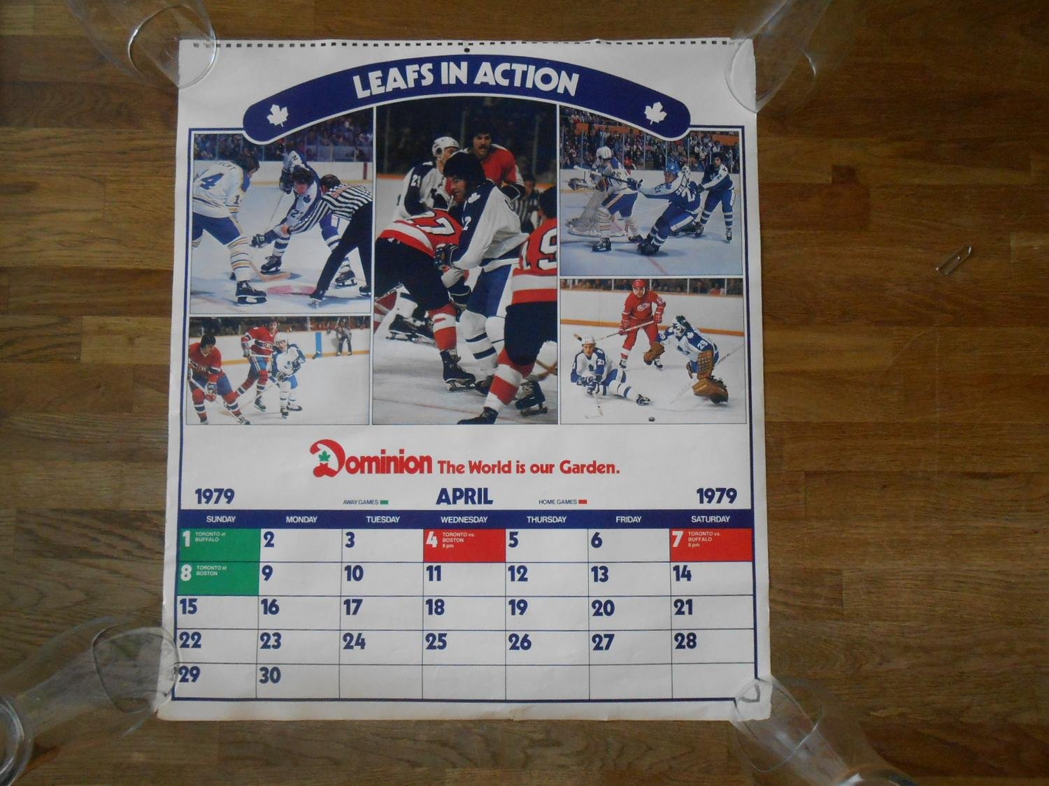 Almanacka April Toronto Maple Leafs 1979 Börje .. Köp på Tradera